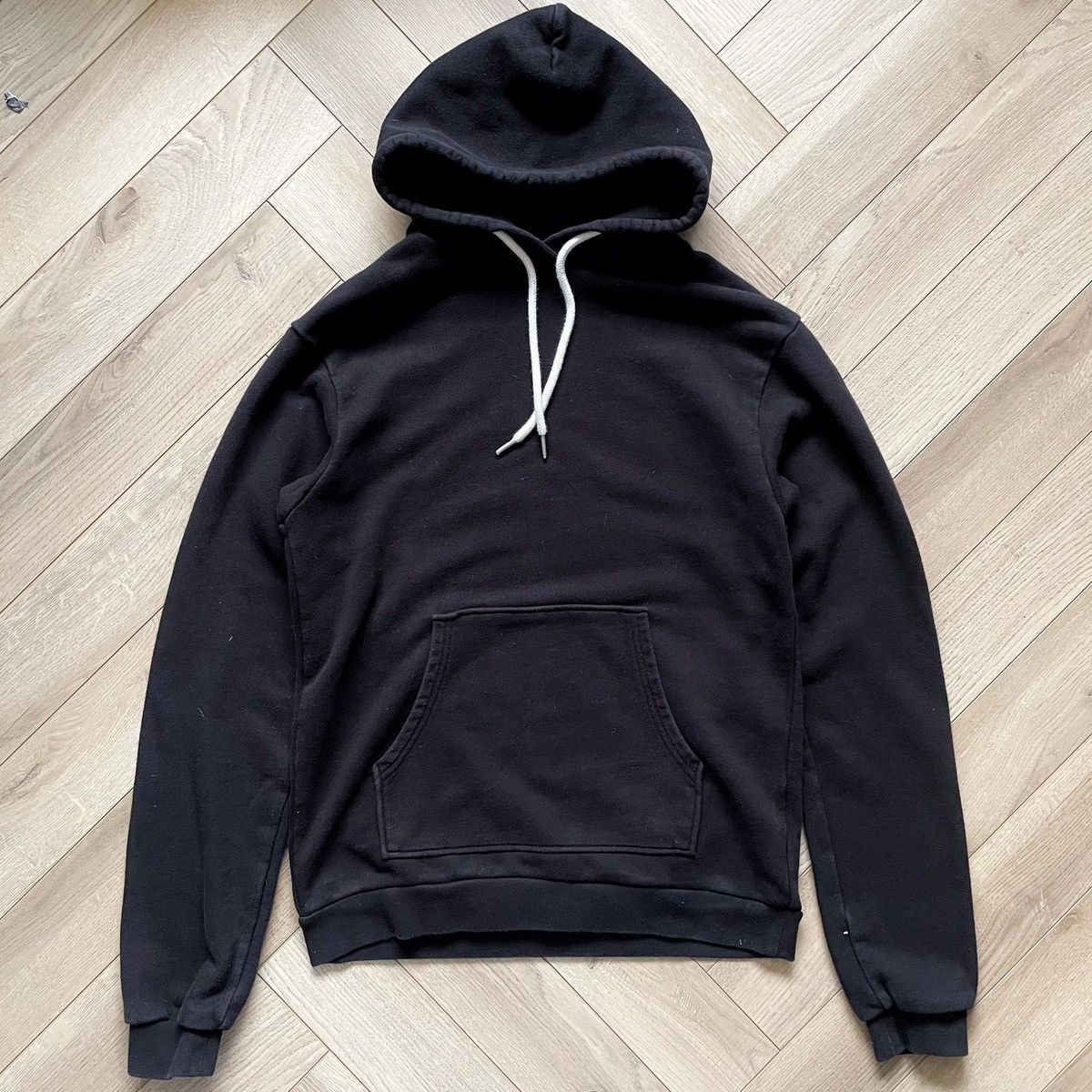 John Elliott John Elliott Black Cotton Pullover Hoodie Size US M / EU 48-50 / 2 - 4 Thumbnail