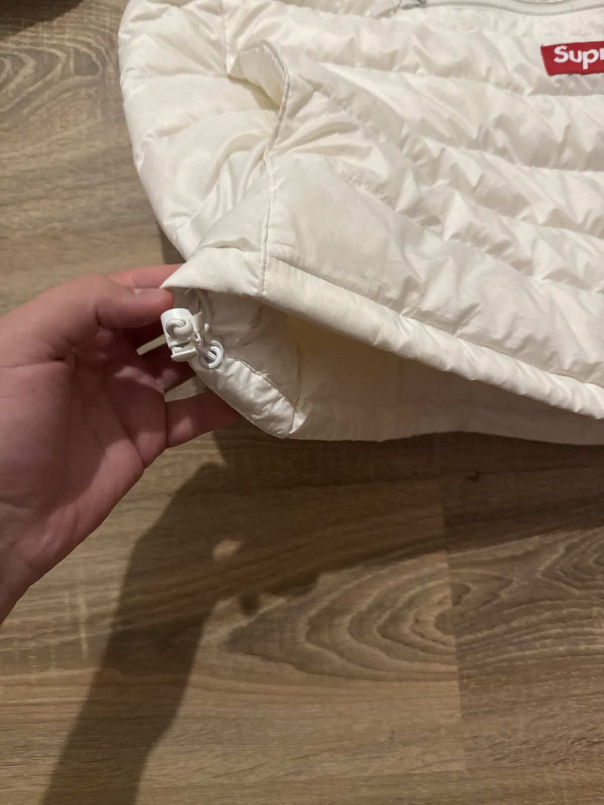 Supreme Supreme Micro Down Half Zip Hooded Pullover 'White' Size US M / EU 48-50 / 2 - 6 Thumbnail