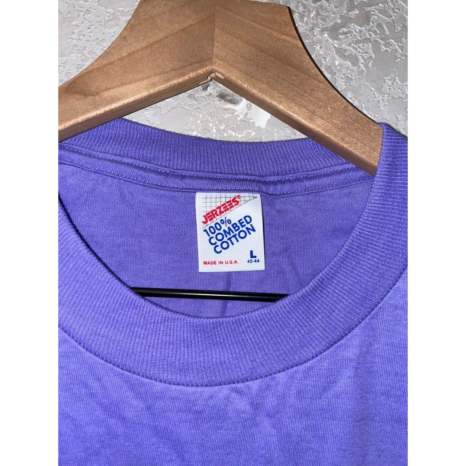 Jerzees Vintage Montana Nature Shirt Big Sky Purple Tee 90s VTG L Size US L / EU 52-54 / 3 - 7 Thumbnail