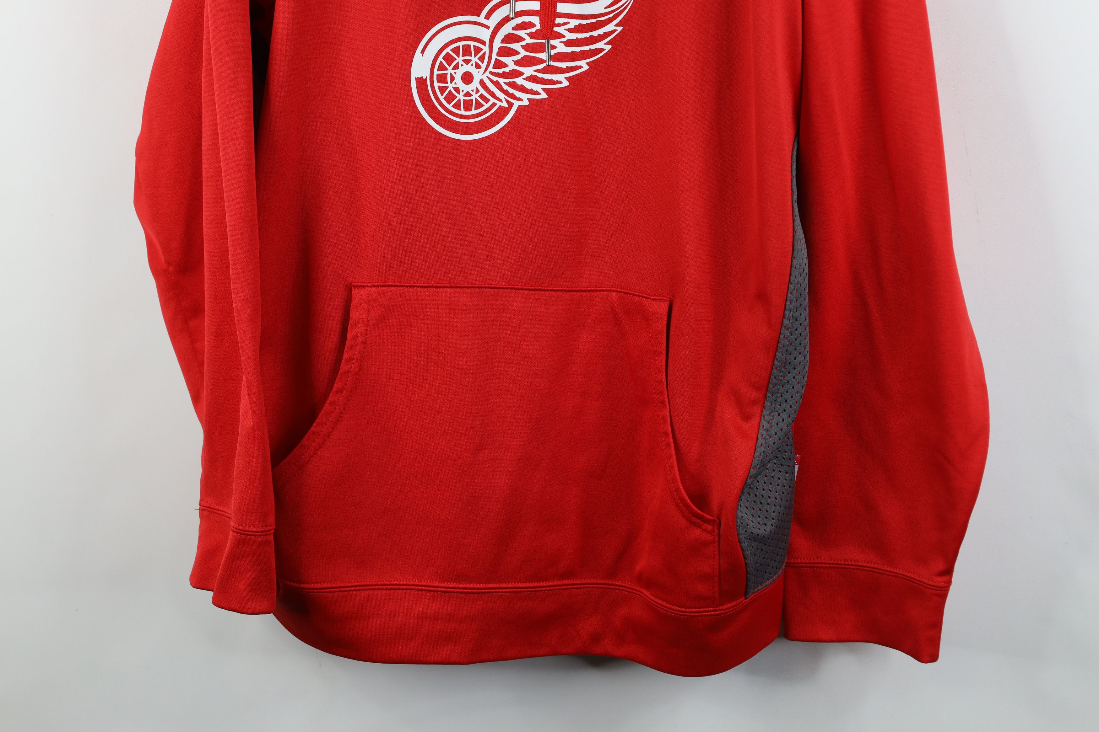 Majestic Majestic Detroit Red Wings Hockey Hoodie Sweatshirt Red Size US XL / EU 56 / 4 - 3 Thumbnail