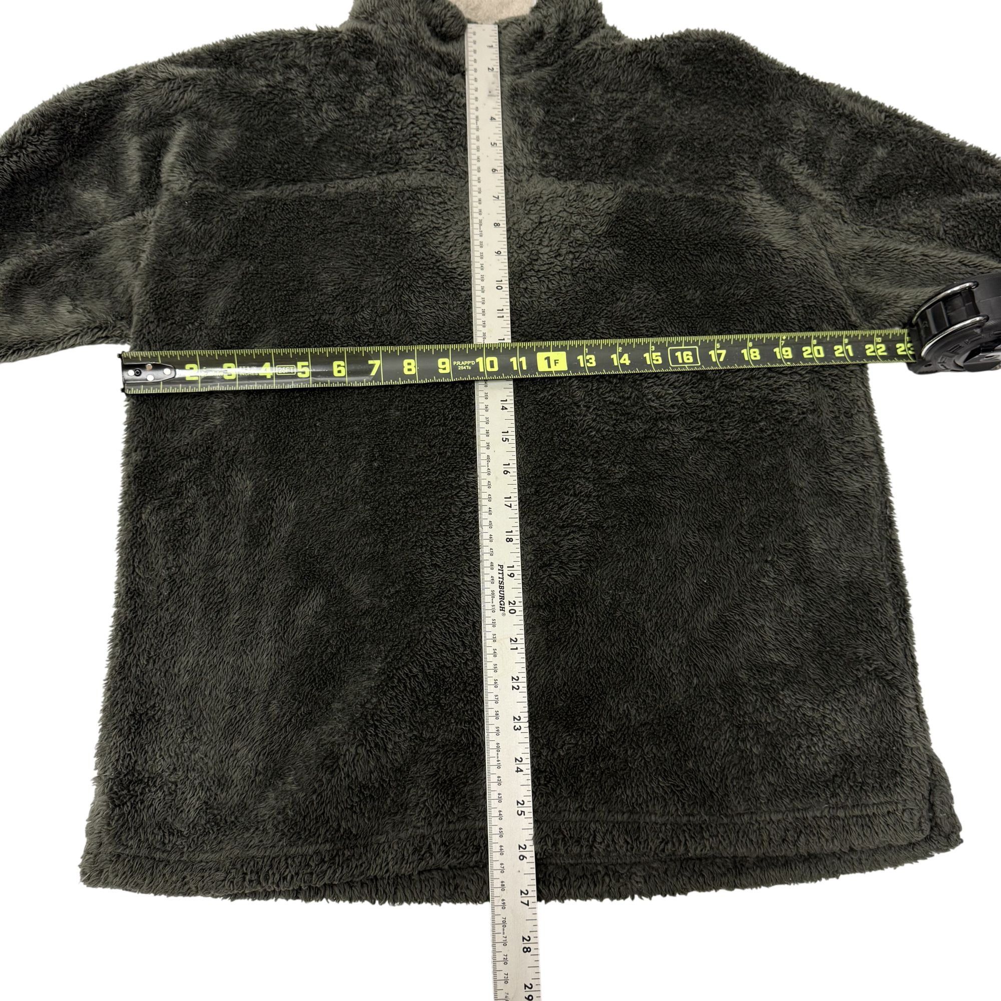True Grit True Grit Men Army Green 1/4 Zip ULTRA SOFT Fleece Pullover Size US S / EU 44-46 / 1 - 5 Thumbnail