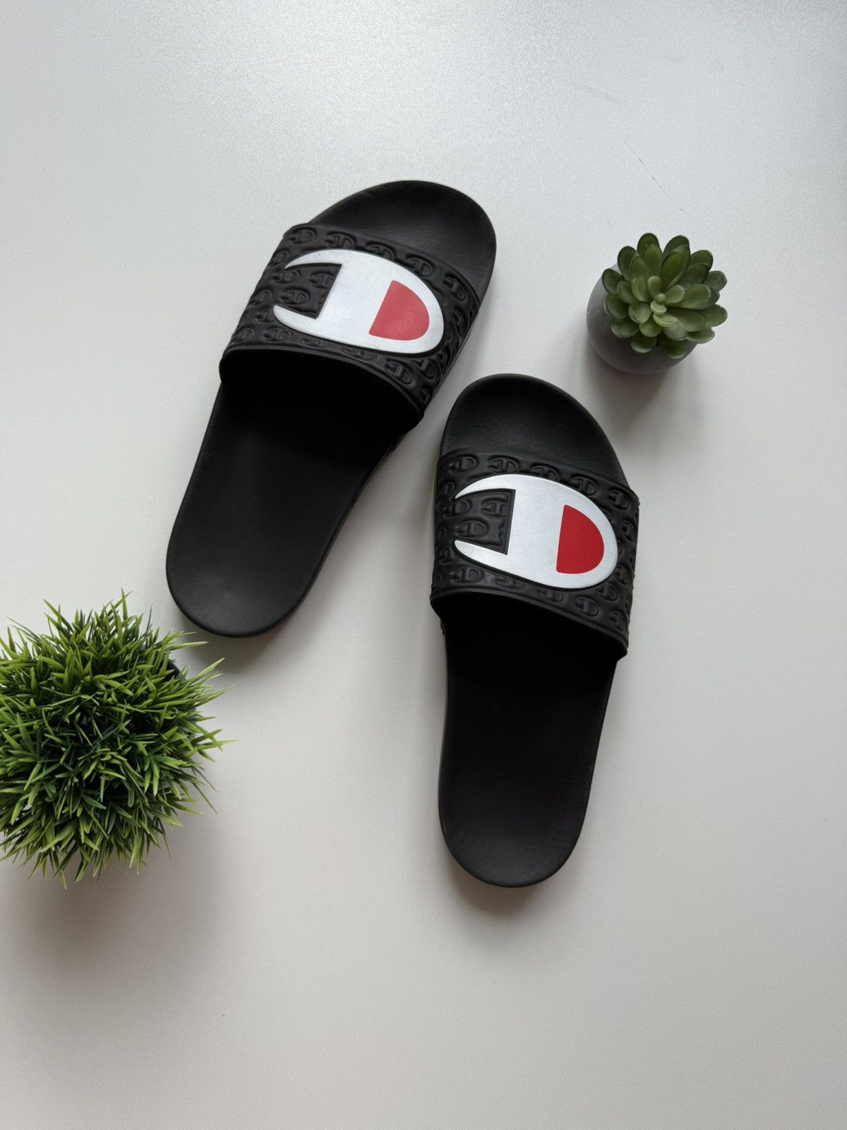 Other slippers champion monogram 41-42 size Size US 10 / EU 43 - 1 Thumbnail