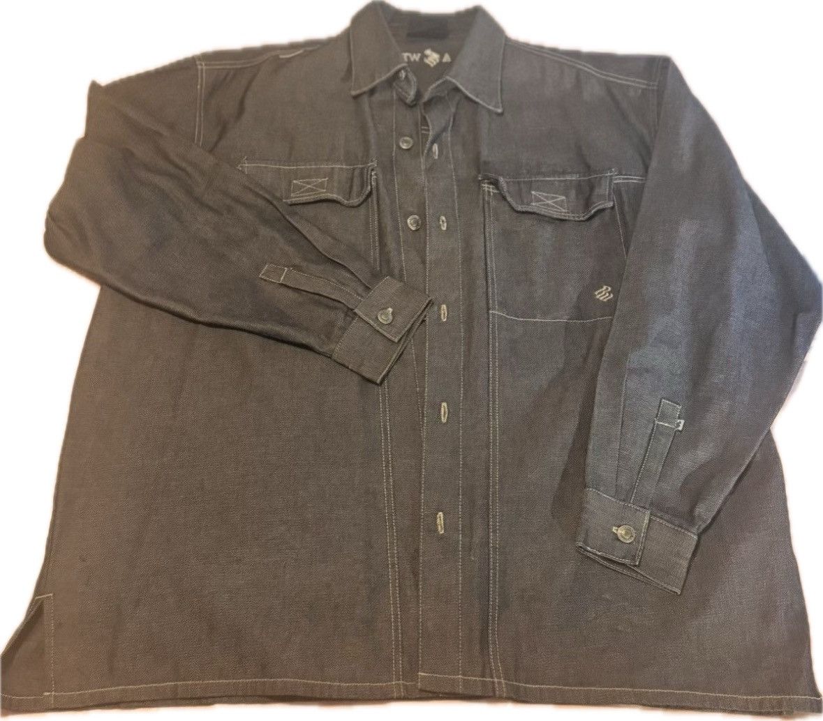 Rocawear Y2K Rocawear Denim Button-Up Shirt Jacket XXL Size US XXL / EU 58 / 5 - 1 Thumbnail