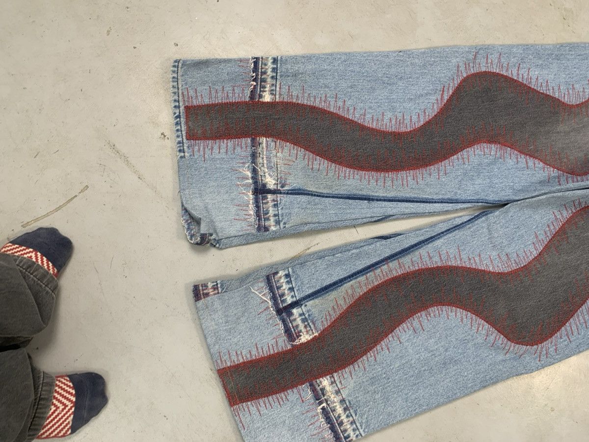 Levi's Vintage upcycled custom baggy denim Size US 32 / EU 48 - 8 Thumbnail