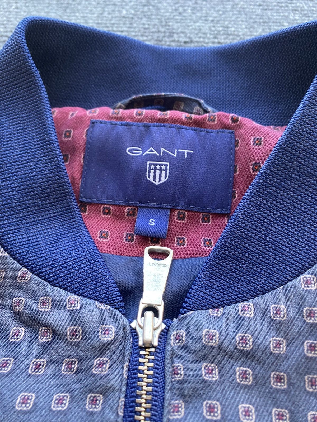 Gant 🔥Gant Luxury Designer Blue Bomber Jacket s Size US S / EU 44-46 / 1 - 2 Thumbnail