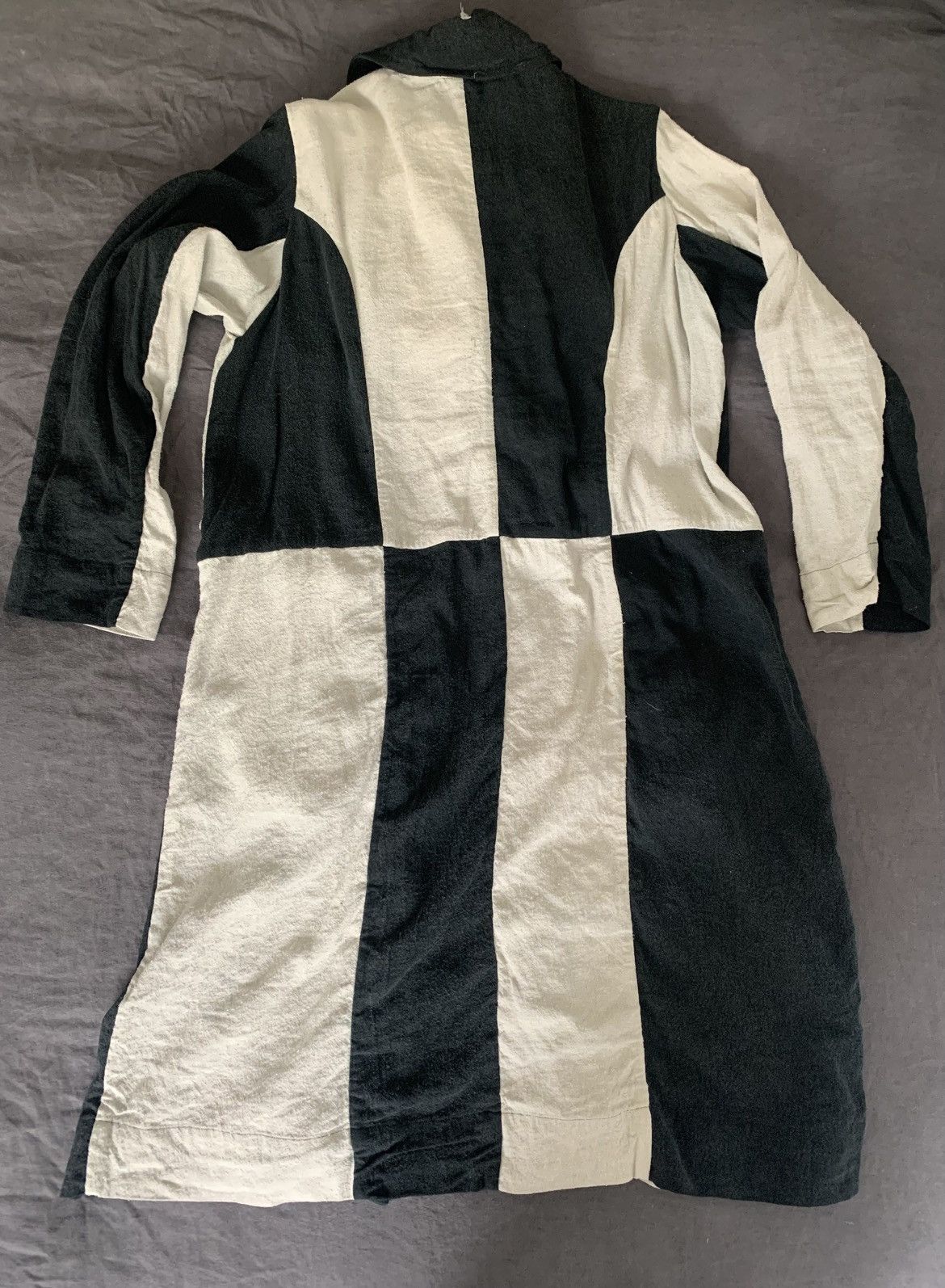 John Alexander Skelton Linen and Silk Mid Length Duster Coat Size US M / EU 48-50 / 2 - 3 Thumbnail