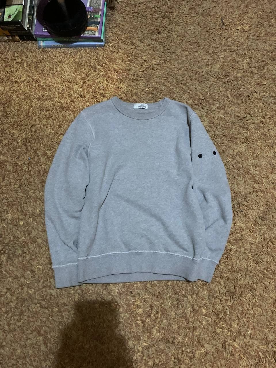 image of Sweatshirt Stone Island in Grey, Men's (Size Small)