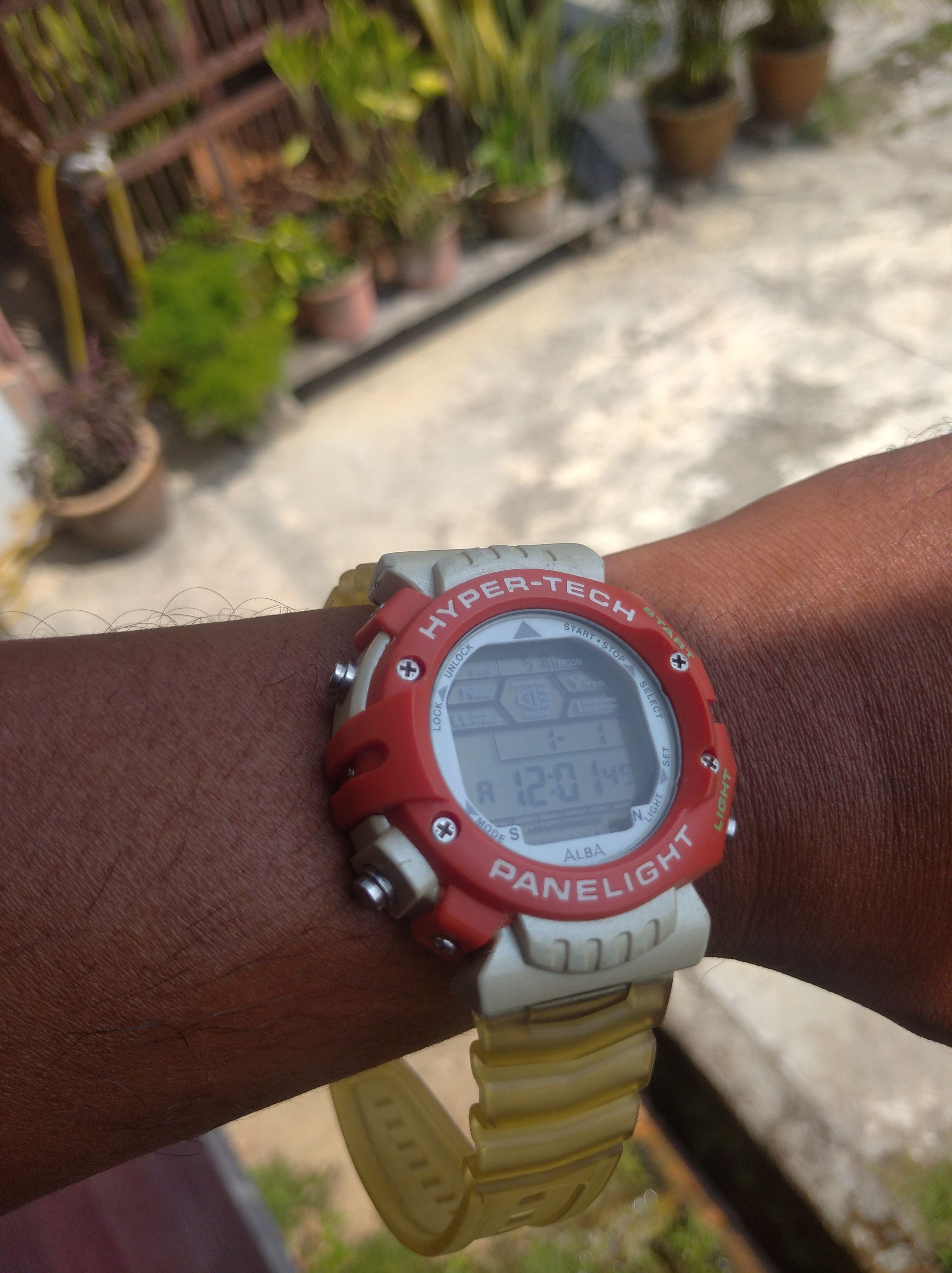ALBA × Japanese Brand × Seiko Alba hypertech w820-4020 digital watch Size ONE SIZE - 6 Thumbnail