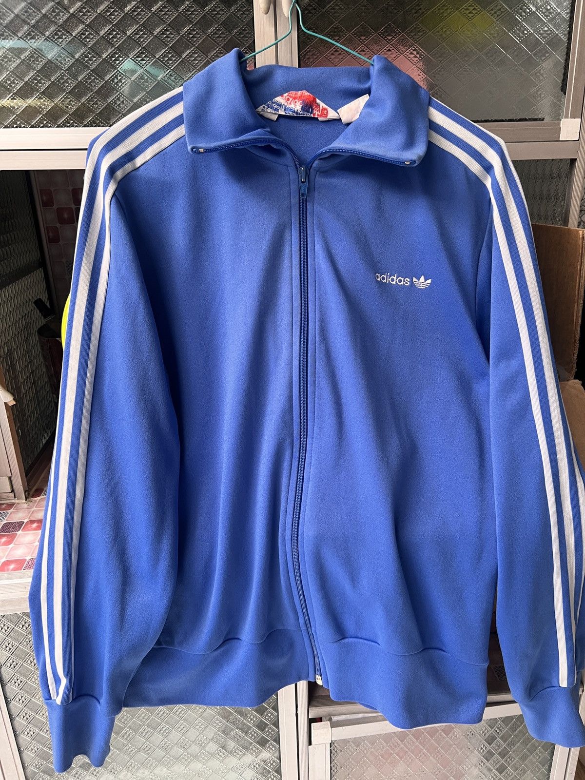Adidas Vintage 80s Adidas tracktop Size US M / EU 48-50 / 2 - 1 Thumbnail