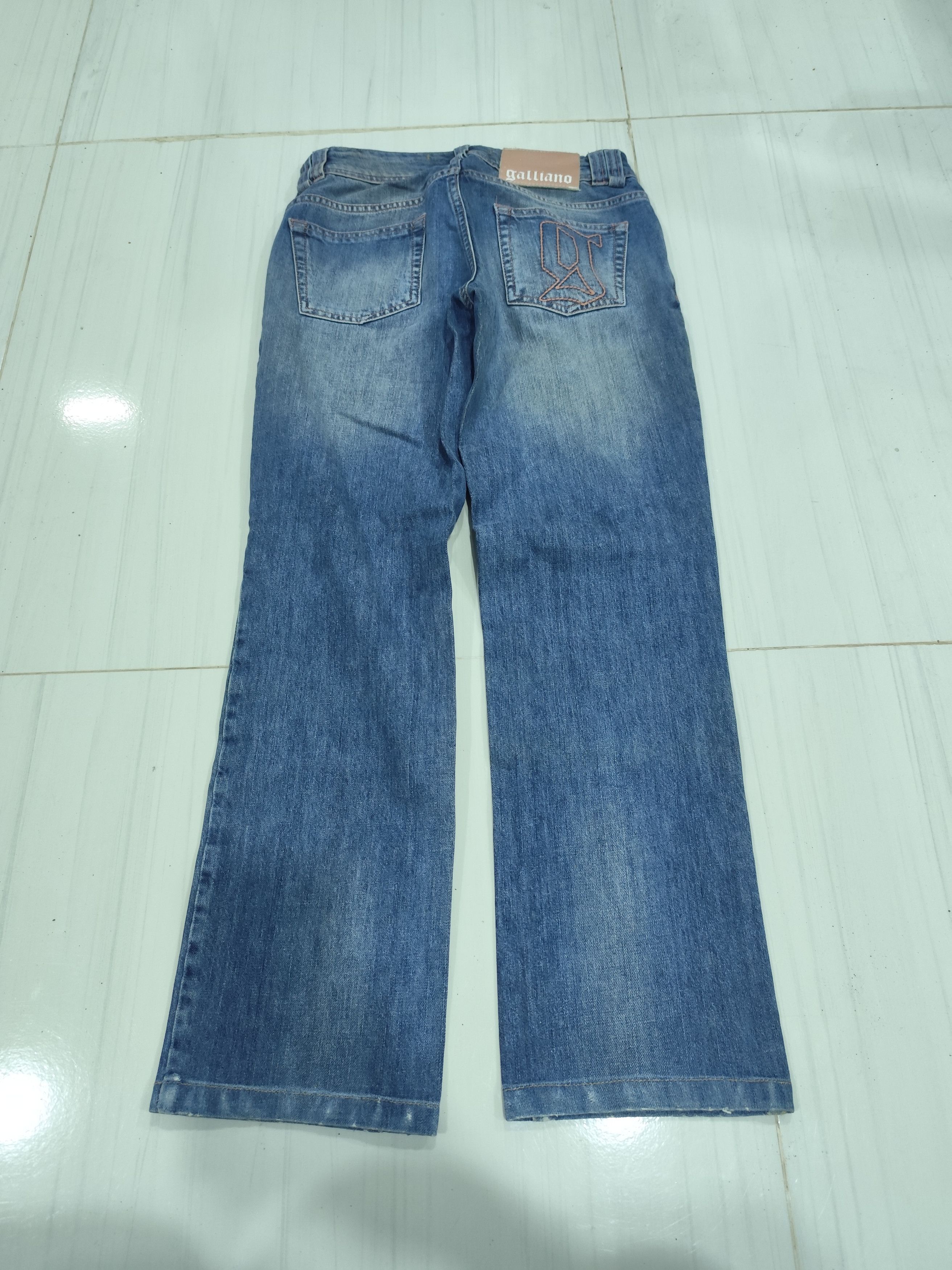 John Galliano GALLIANO JEANS Size 26" / US 2 / IT 38 - 5 Thumbnail