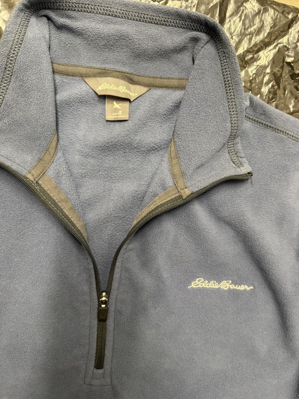 Eddie Bauer Eddie Bauer Half zip Navy Blue sweater Size US S / EU 44-46 / 1 - 2 Thumbnail