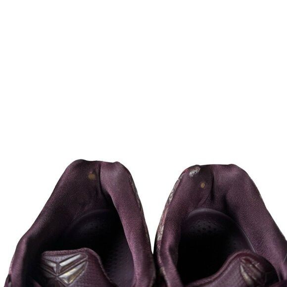 Nike Nike Shoes Kobe 9 EM Low Silk Sz 12.5 Men's - Merlot Red Met Size US 12.5 / EU 45-46 - 3 Thumbnail