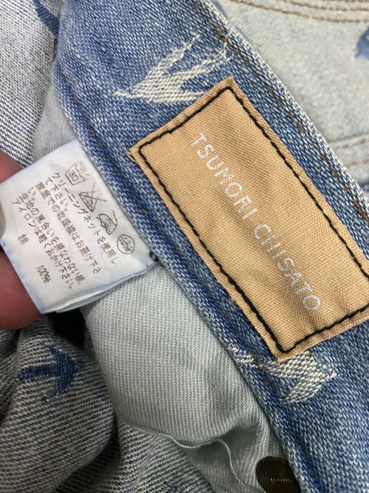Tsumori Chisato Tsumori Chisato Inside-Out Jeans – Japanese Designer Archive Size US 32 / EU 48 - 7 Thumbnail