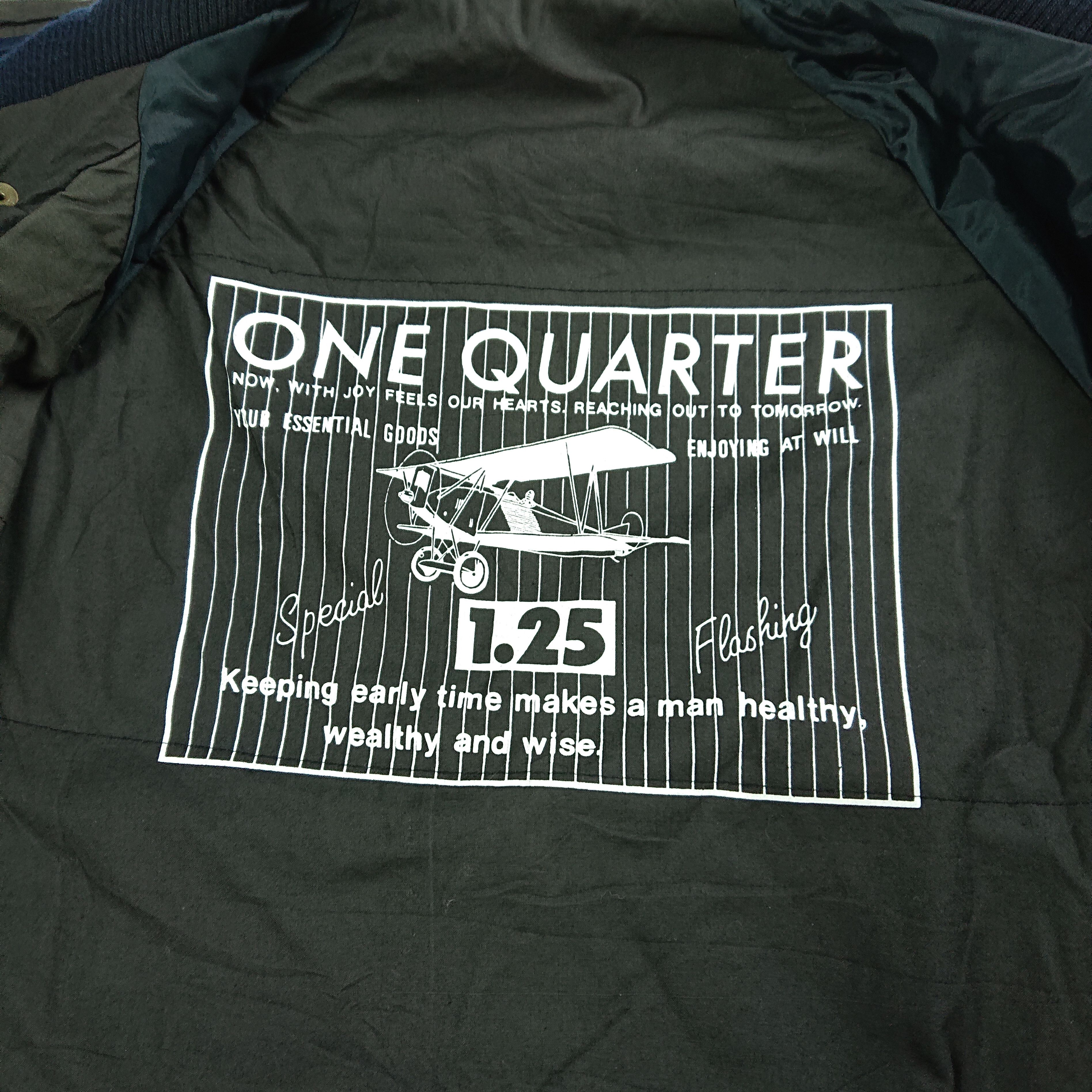 Japanese Brand × Vintage Vintage One Quarter Flight Jacket Size US M / EU 48-50 / 2 - 8 Thumbnail