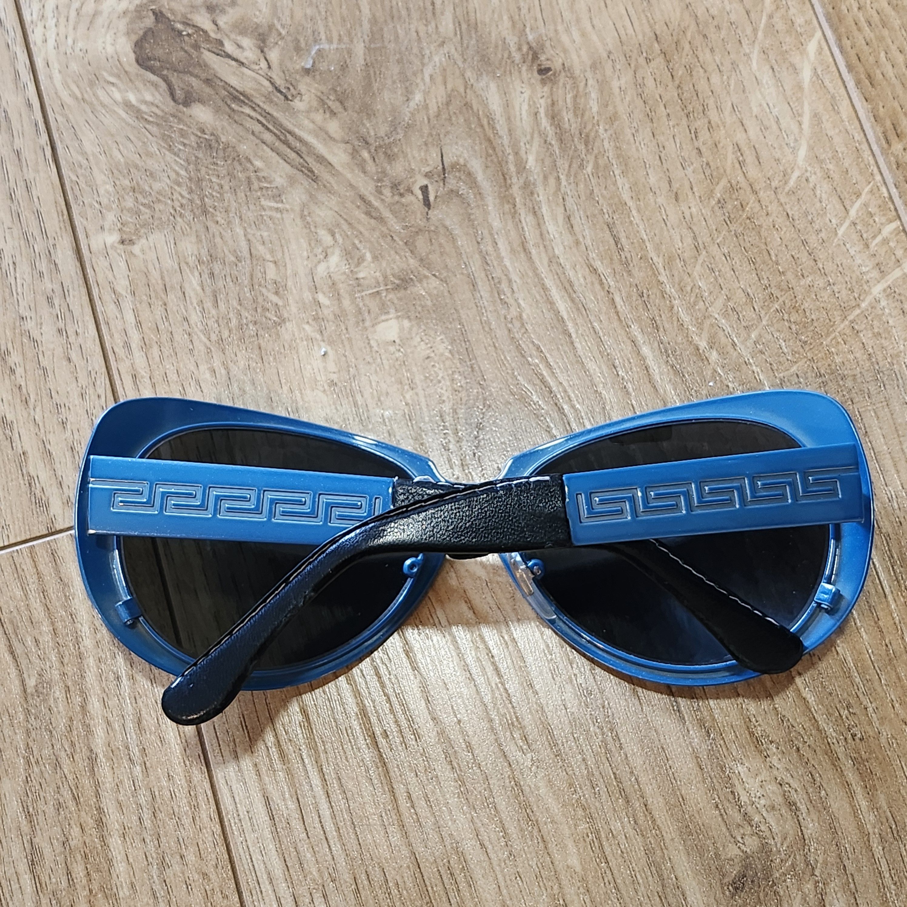 Other Versace MOD 99X\P Blue leather sunglasses Size ONE SIZE - 3 Thumbnail