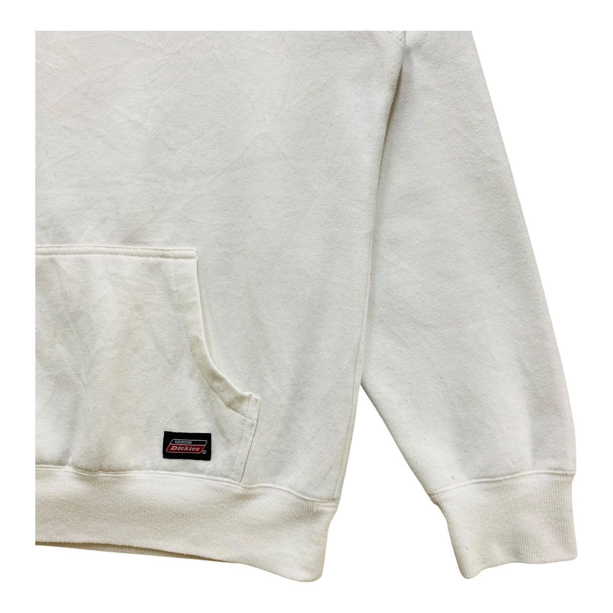 Dickies Vintage Dickies Hoodie White Cream Colour Embroidery Logo Size US L / EU 52-54 / 3 - 5 Thumbnail