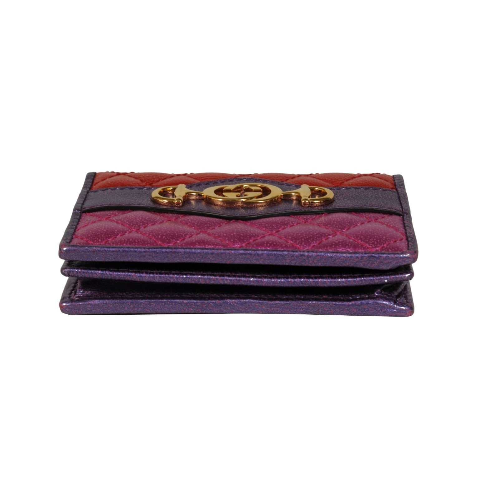 Gucci Zumi Card Case Laminated Nappa Trapunata Wallet Size ONE SIZE - 5 Thumbnail