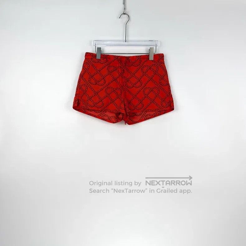 Hermes Hermes Red Rope Pattern Shorts Size 25" / US 0 / IT 36 - 3 Thumbnail