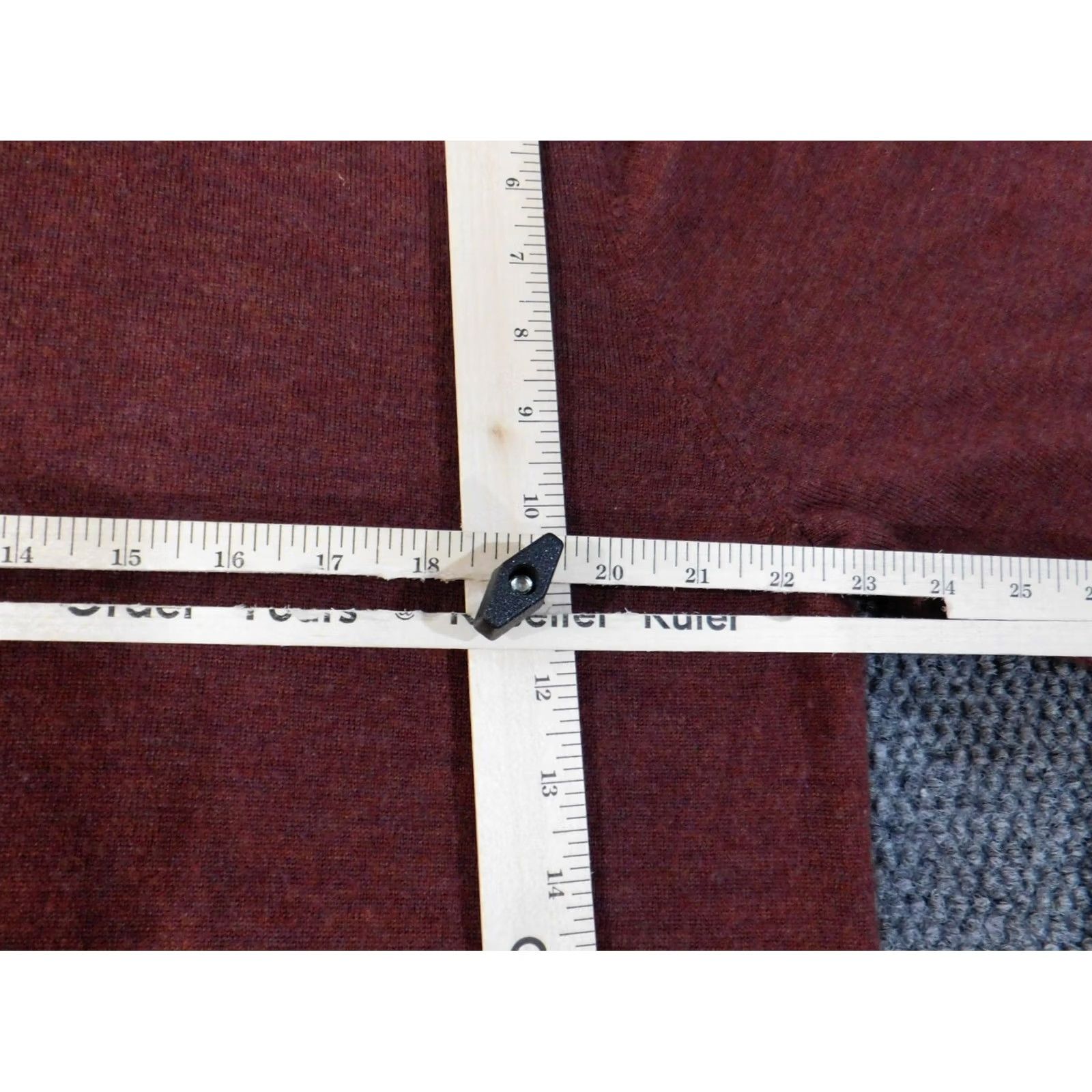 Bonobos Bonobos Sweater Mens 2XL Red Wool Pullover Crew Neck Knit Cable-Knit Regular Business Casual Size US XXL / EU 58 / 5 - 6 Thumbnail