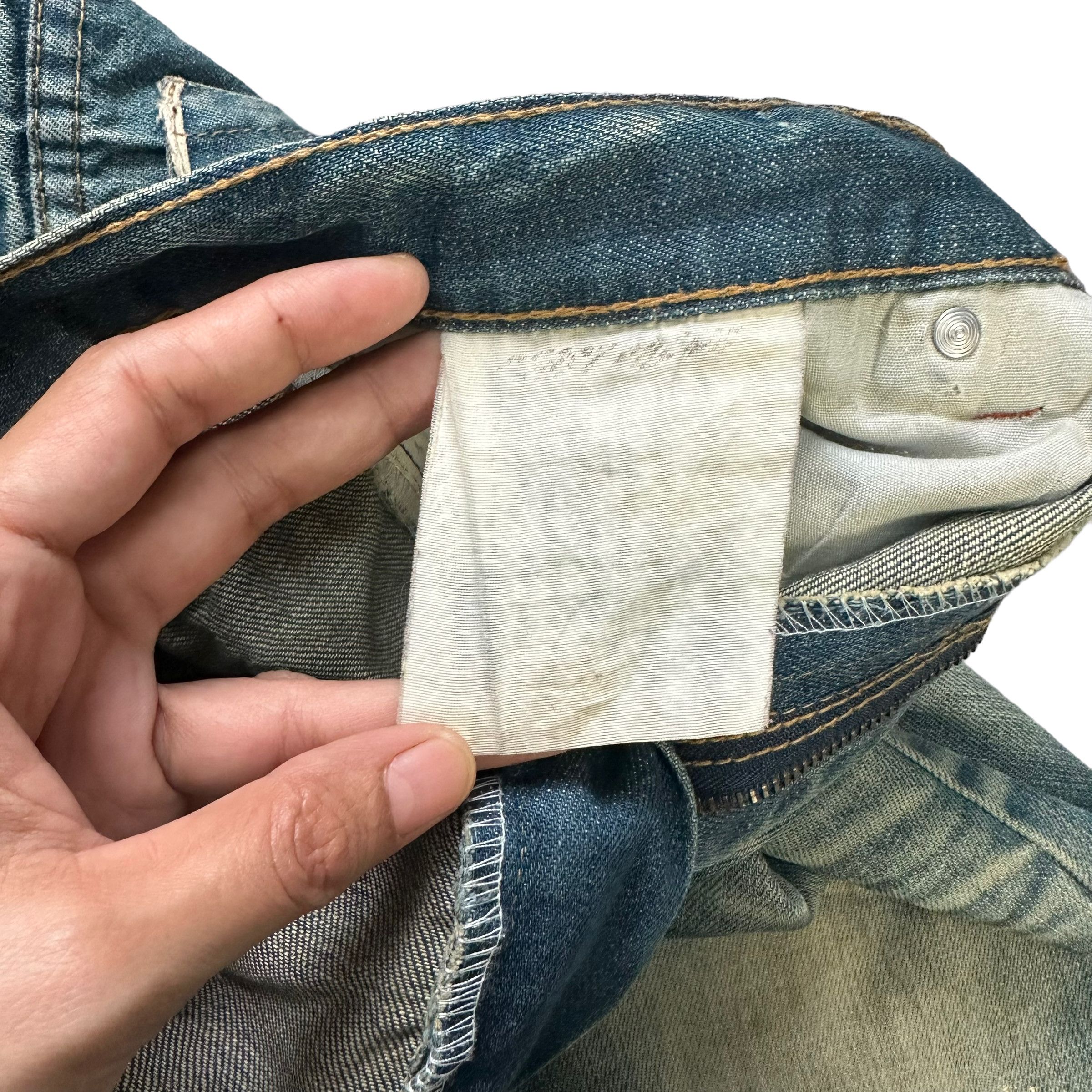 Japanese Brand GHOST BRAND TECHNICAL JEANS RUSTY DENIM PANT #7799-176 Size US 34 / EU 50 - 8 Thumbnail