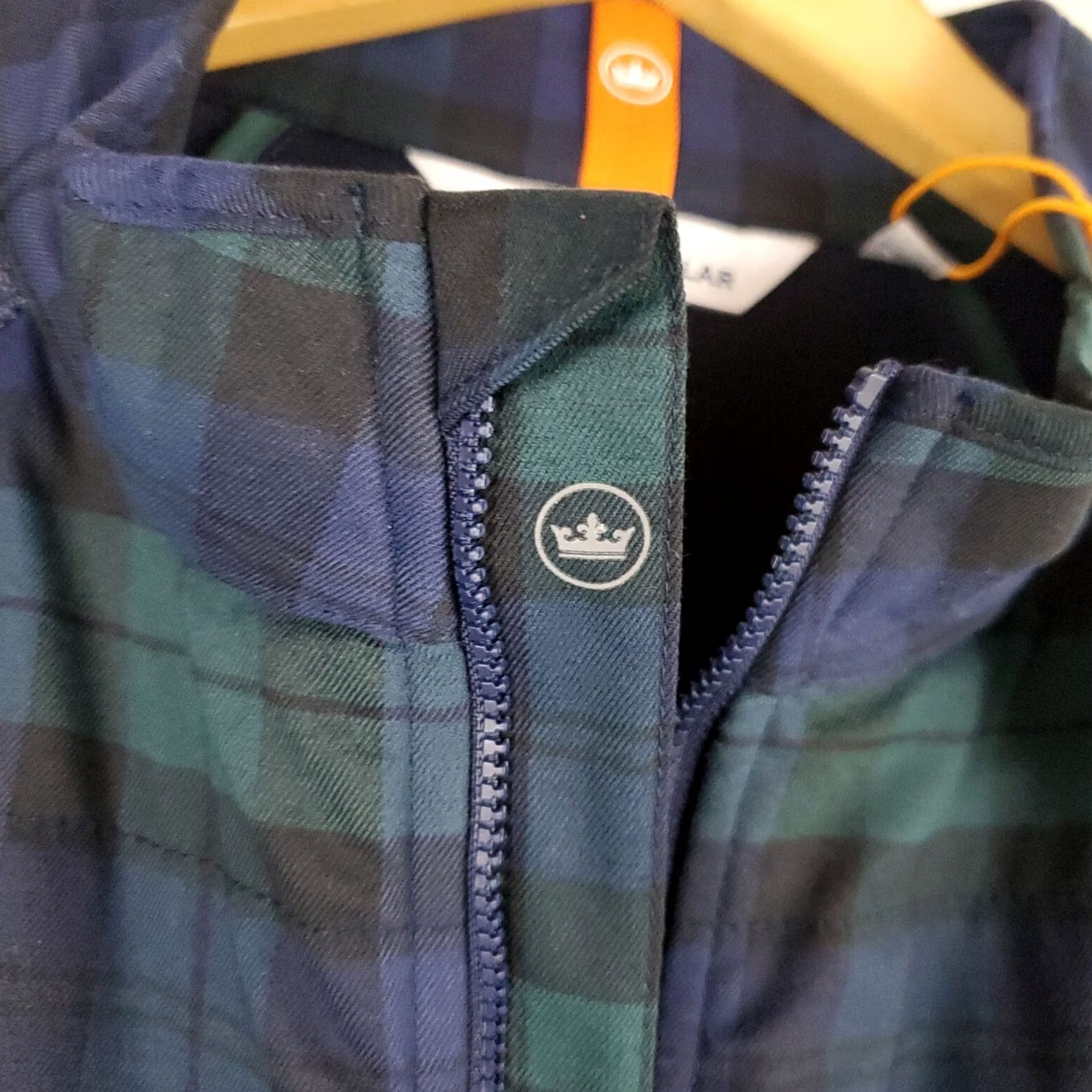 Peter Millar Peter Millar Crown Sport Full Zip Light Insulated Performance Flannel Jacket Size US XL / EU 56 / 4 - 5 Thumbnail