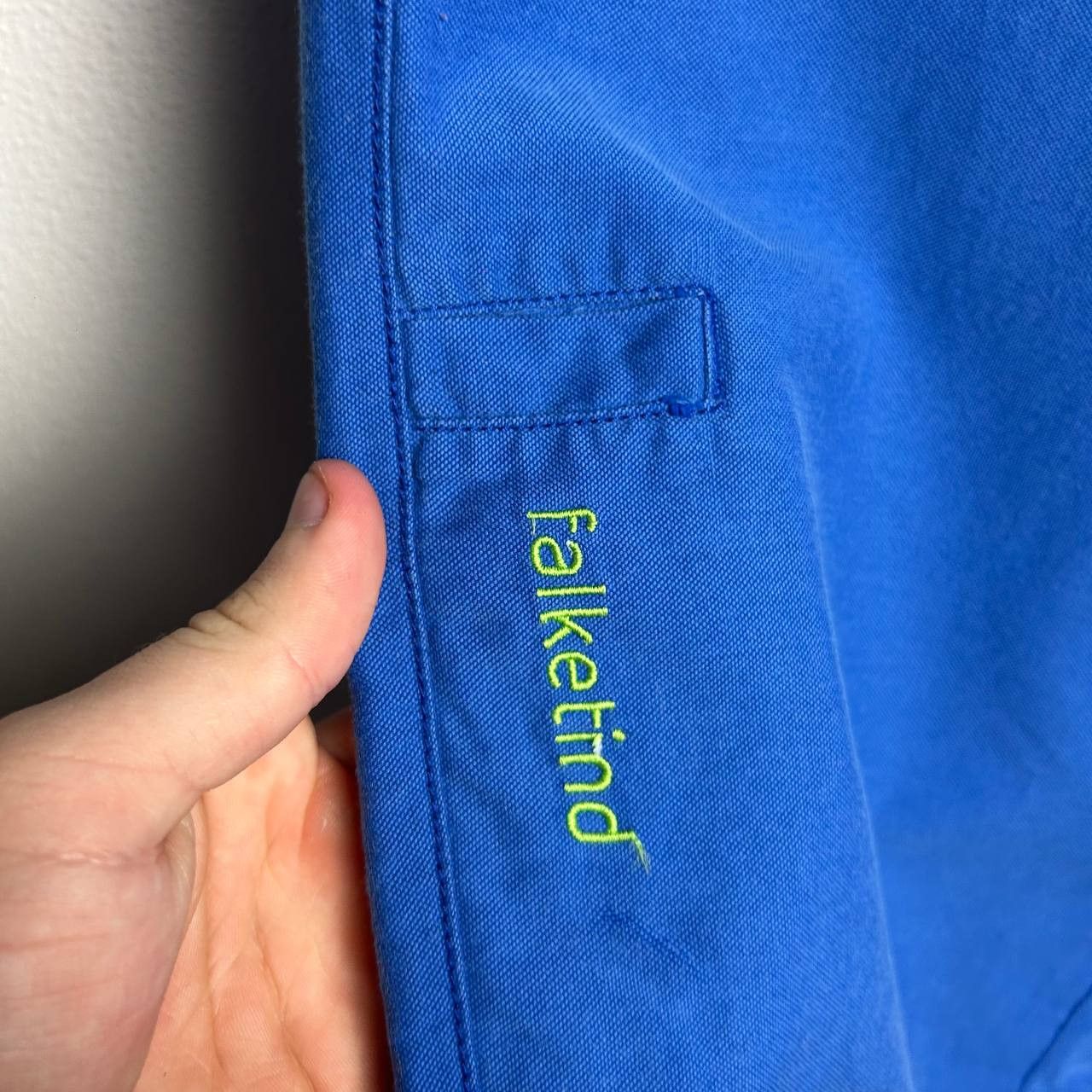 Norrona Mens Norrona Small logo Multipocket blue outdoor shorts Size US 32 / EU 48 - 8 Thumbnail