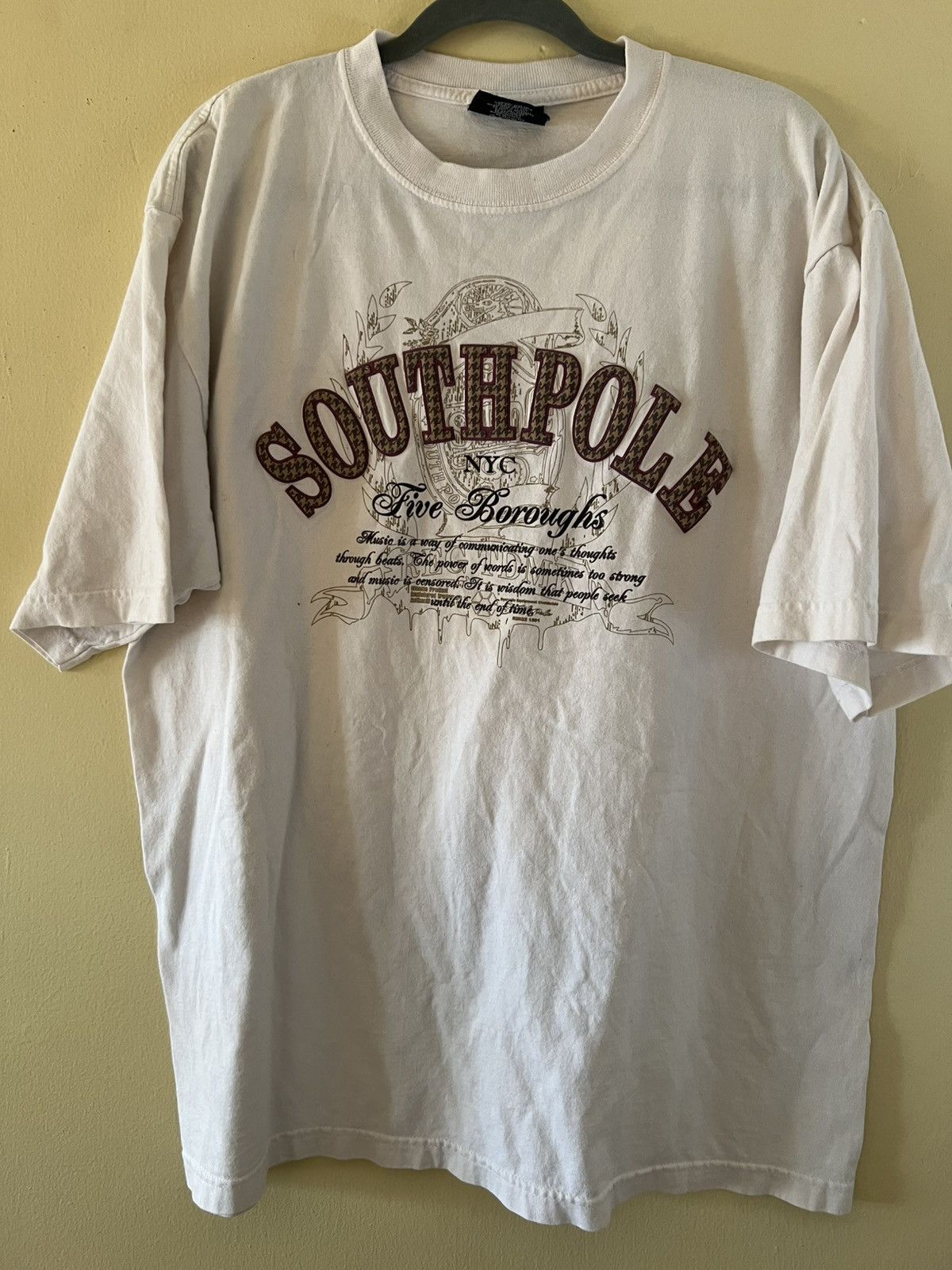 Southpole × Vintage Y2K Southpole NYC T shirt Size US L / EU 52-54 / 3 - 1 Thumbnail