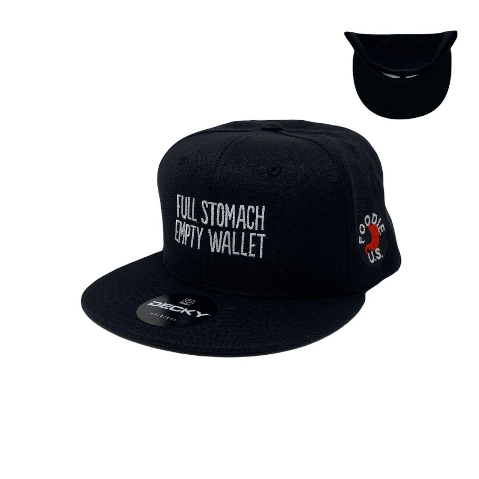 Other Empty Wallet Streetwear Foodie USA Travel Hat All Black Size ONE SIZE - 1 Thumbnail