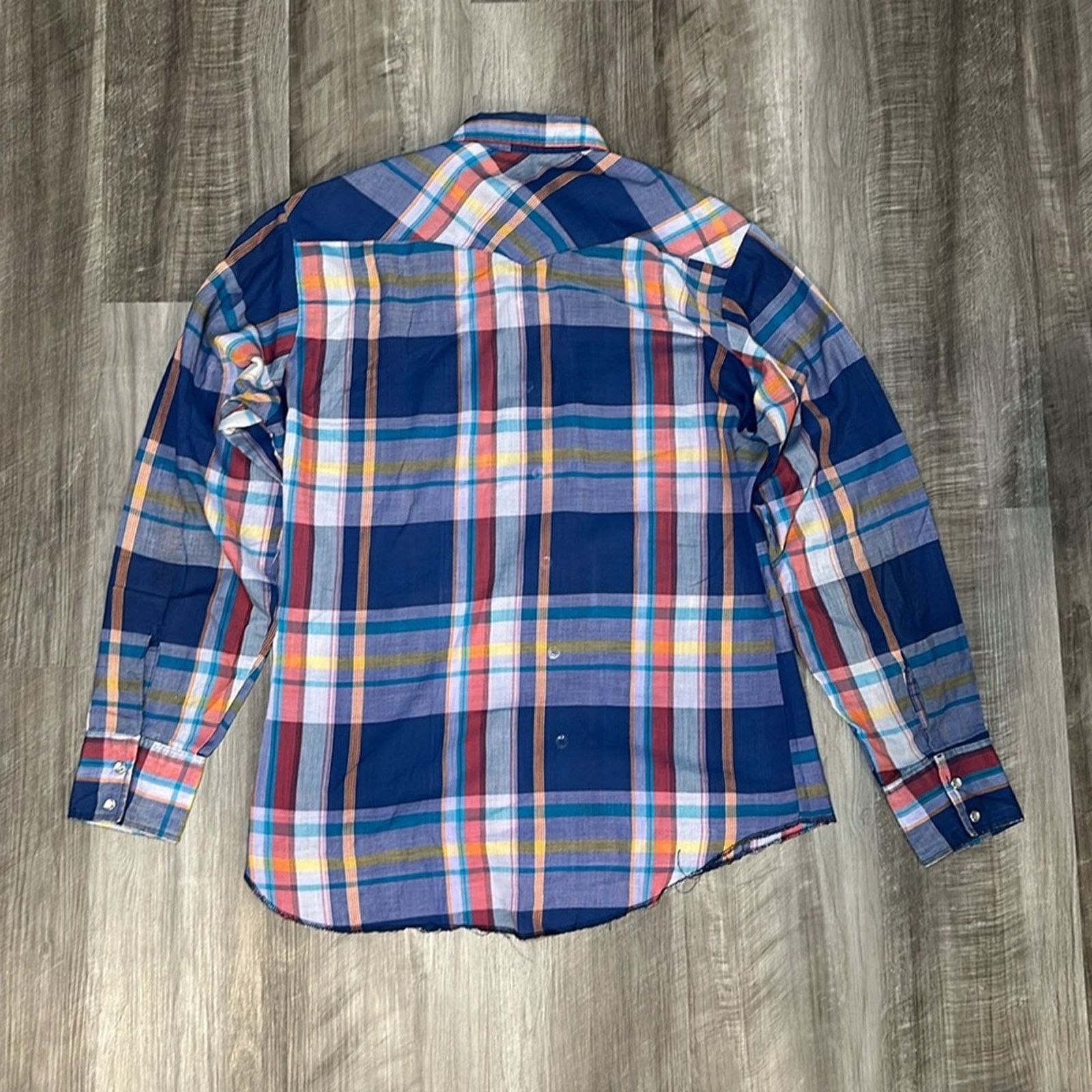 Wrangler Wrangler Western Vintage Pearl Snap Button - Medium Size US M / EU 48-50 / 2 - 3 Thumbnail