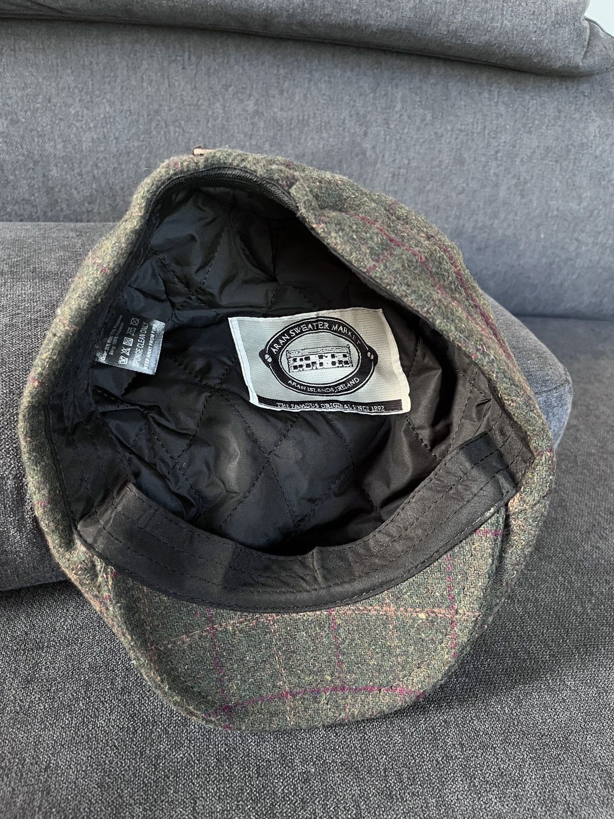 Aran Sweater Market Aran Sweater Market Wool Flat Heritage Cap Size ONE SIZE - 9 Thumbnail