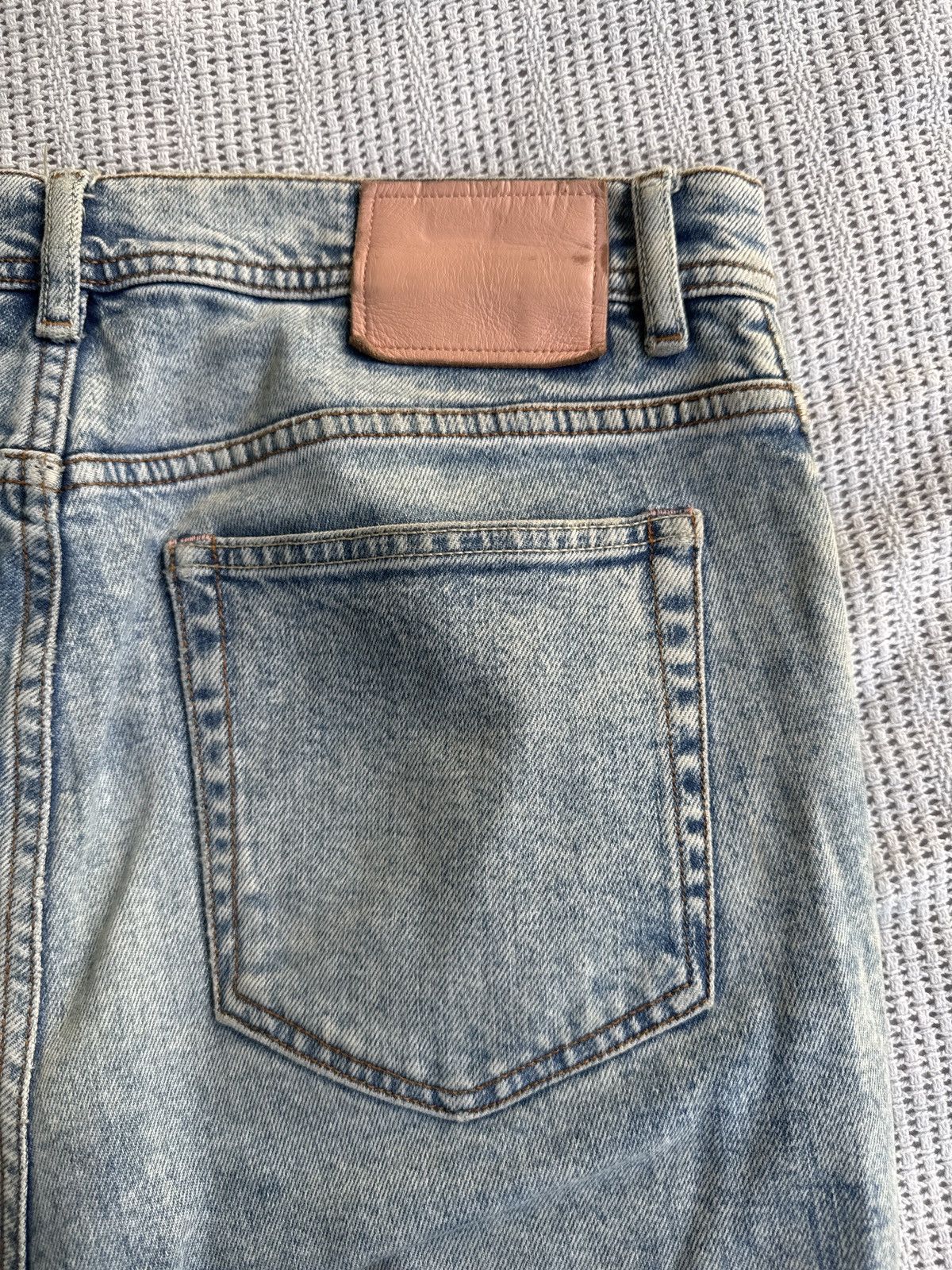 Acne Studios Acne Blå Kunst (33/32) Size US 33 - 1 Thumbnail