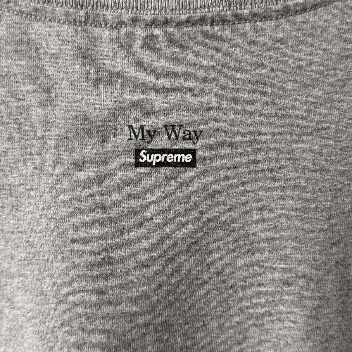 Supreme Supreme Men's Grey T-shirt Size US L / EU 52-54 / 3 - 4 Thumbnail