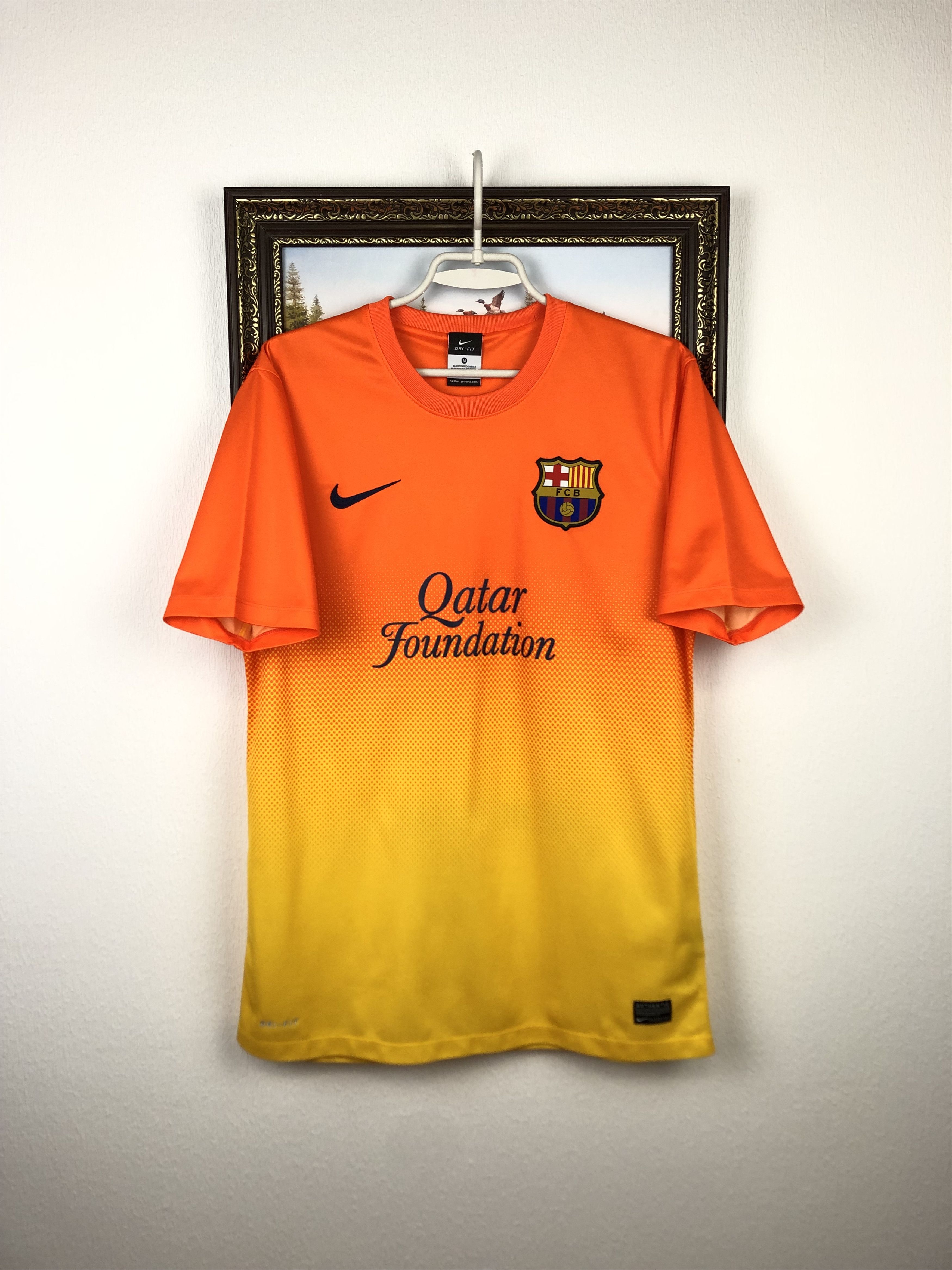 Nike Barcelona football shirt 2012 Soccer Nike Jersey Camiseta Size US M / EU 48-50 / 2 - 1 Thumbnail