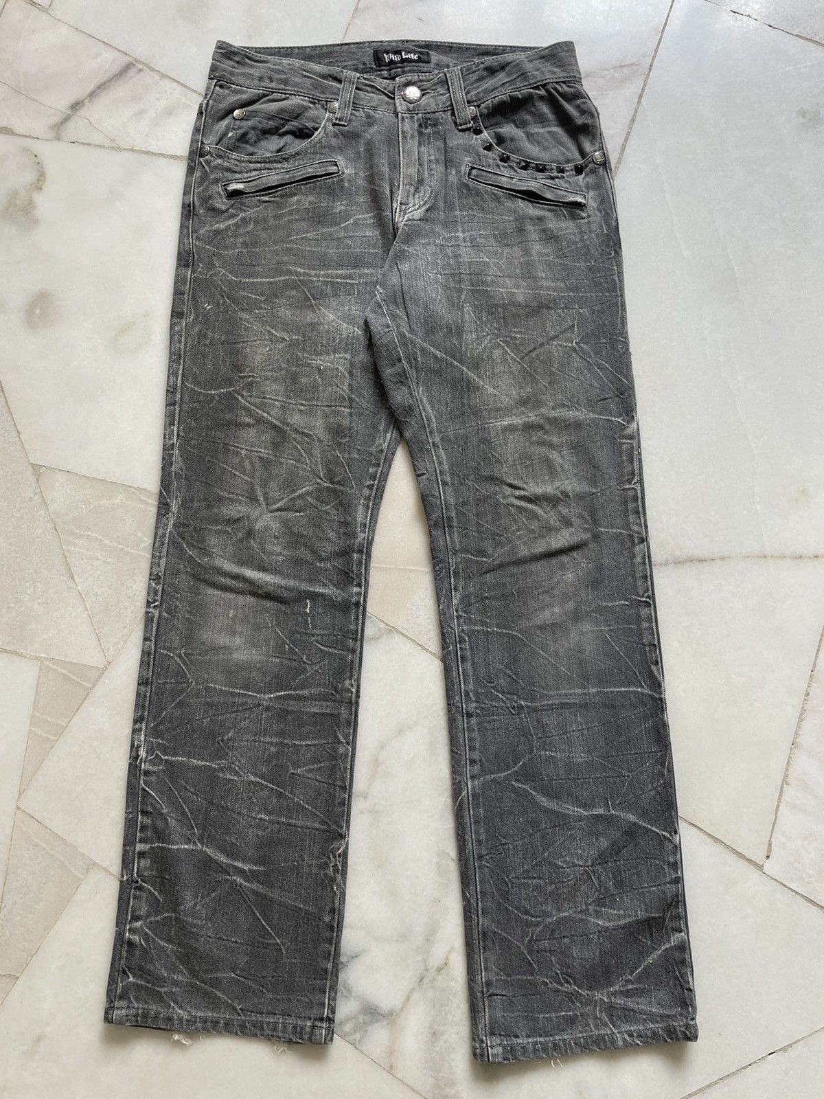 Hysteric Glamour Vintage Japanese Brand Skull Bones Jeans Size US 30 / EU 46 - 1 Thumbnail