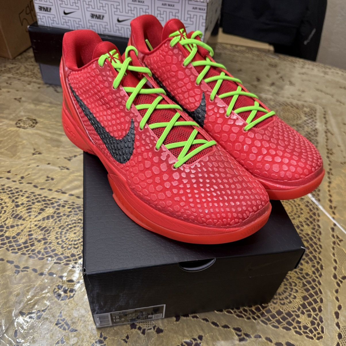 Nike retro protro kobe reverse grinch Size US 15 / EU 48 - 1 Thumbnail