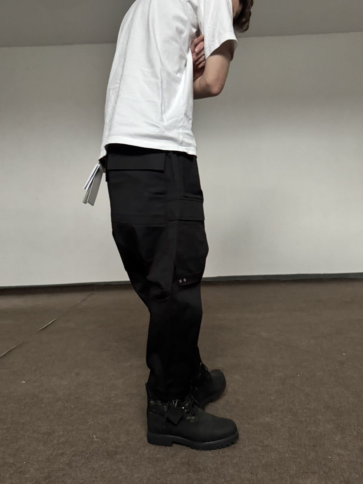 Rick Owens Rick Owens Black Pants Cargo Size US 30 / EU 46 - 6 Thumbnail