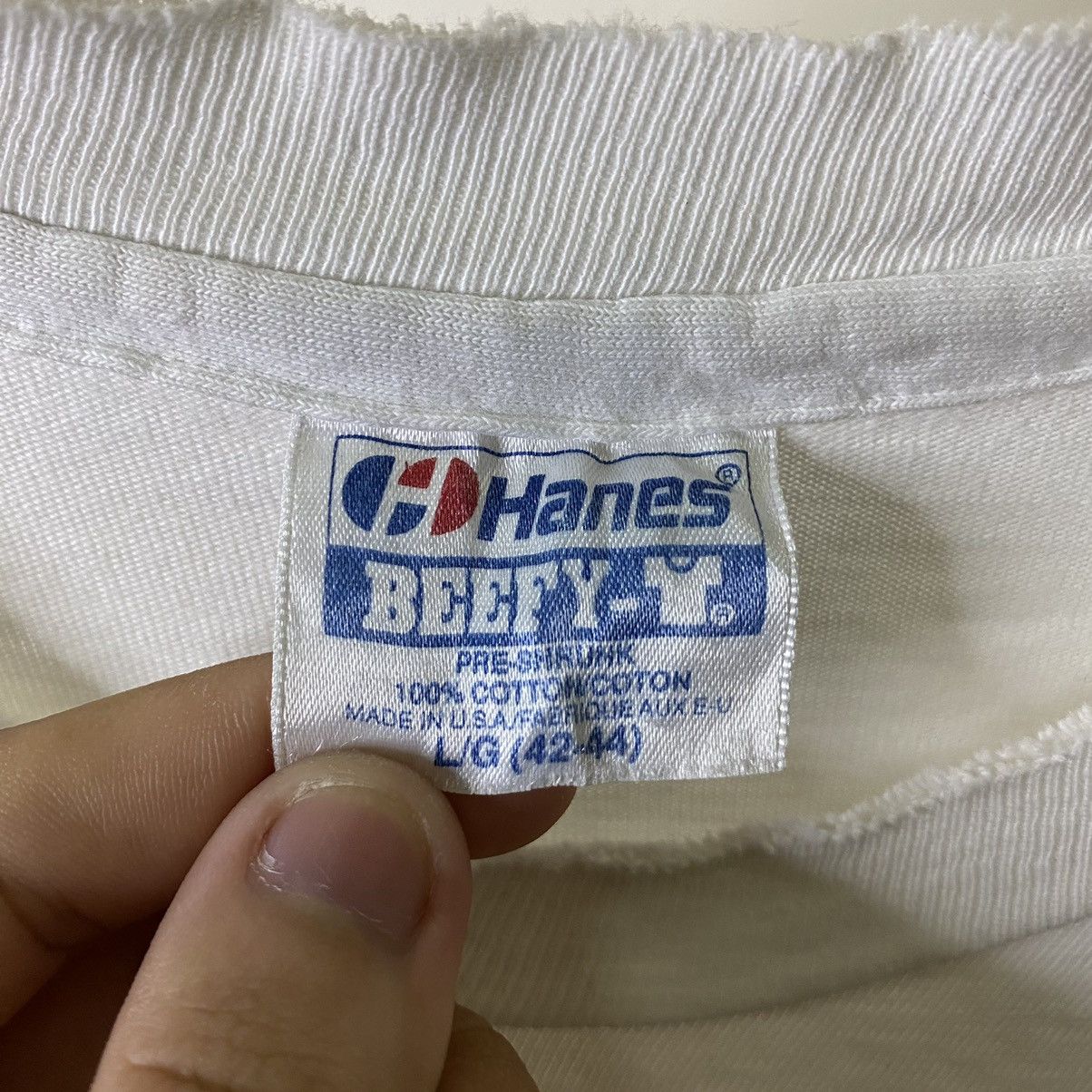 Vintage Vintage 1992 Stevie Smith Hamilton Motorsports Racing Tee Size US L / EU 52-54 / 3 - 4 Thumbnail