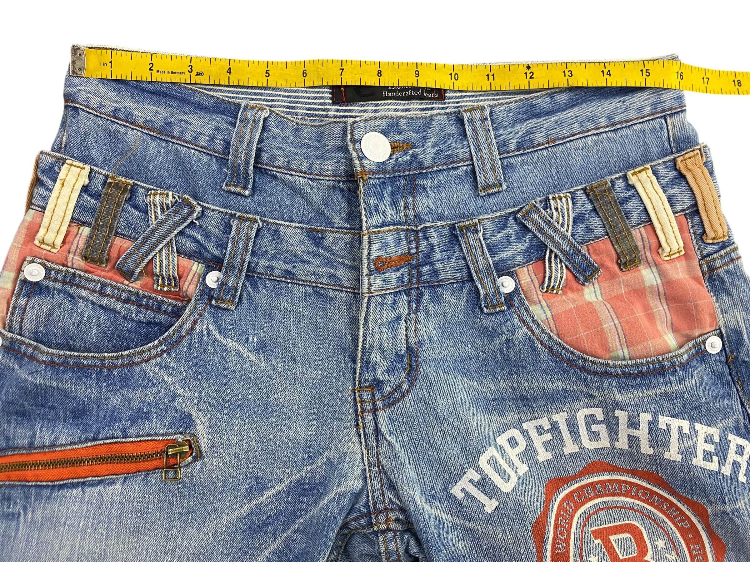 Japanese Brand Dominates Jeans Double Waist Jeans Japanese Jeans Size US 32 / EU 48 - 12 Thumbnail