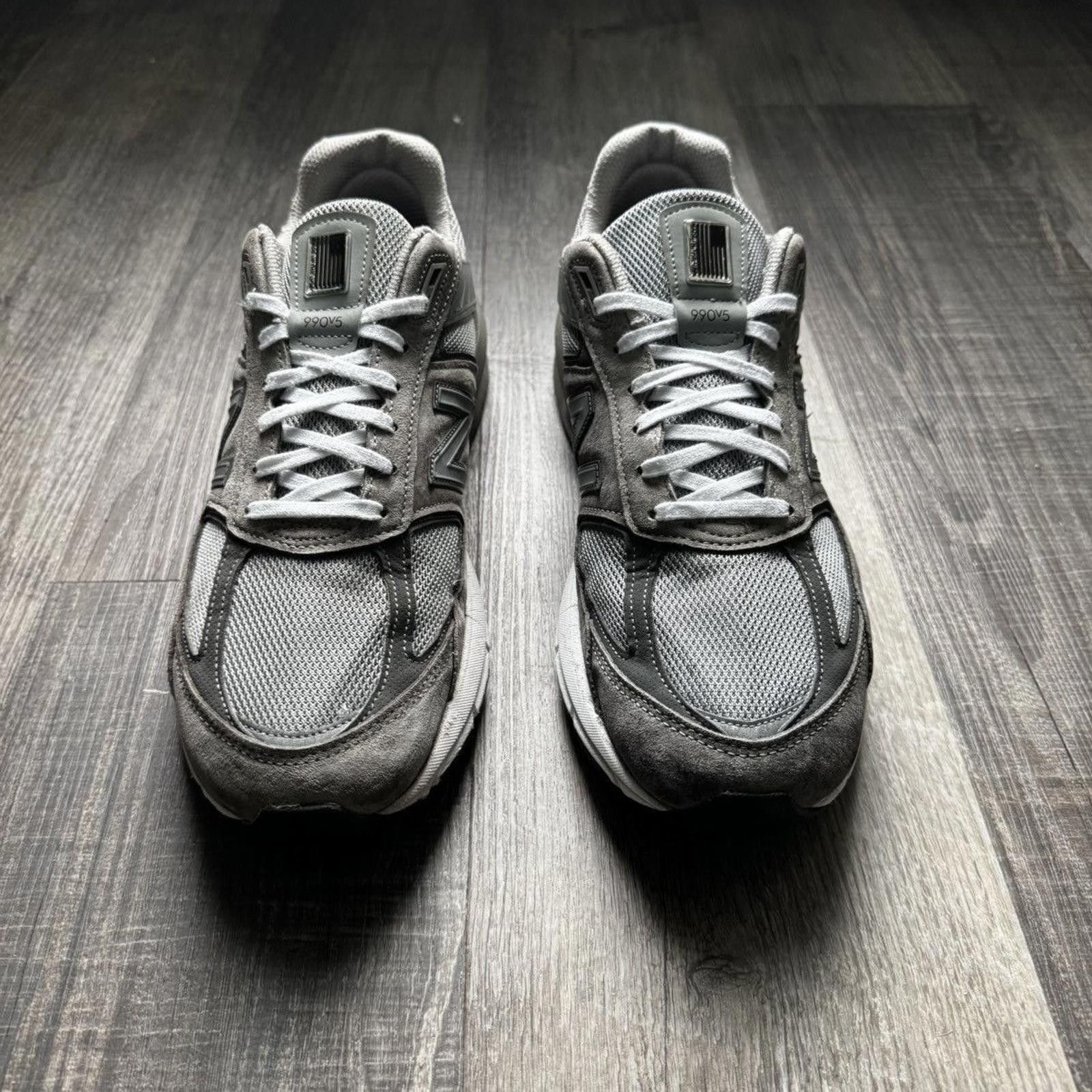 New Balance NEW BALANCE • 990v5 "MiUSA Grey" (13M) Size US 13 / EU 46 - 4 Thumbnail