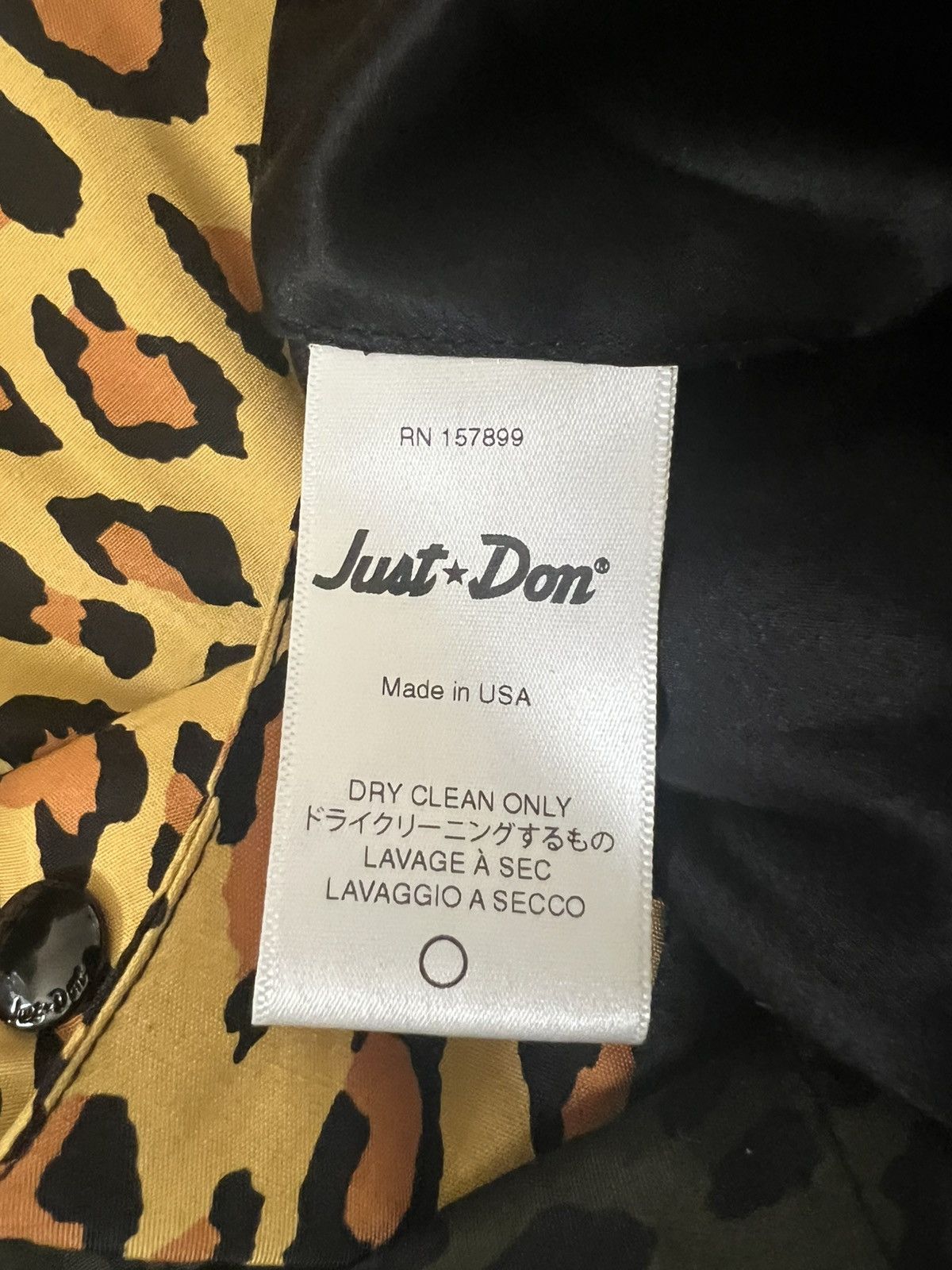 Just Don JUST DON JUNGLE BOWLING SHIRT Size US L / EU 52-54 / 3 - 5 Thumbnail