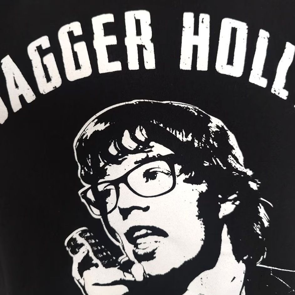 Tultex Jagger Holly T Shirt Mens Size Small Black Funny Band Tee Size US S / EU 44-46 / 1 - 3 Thumbnail
