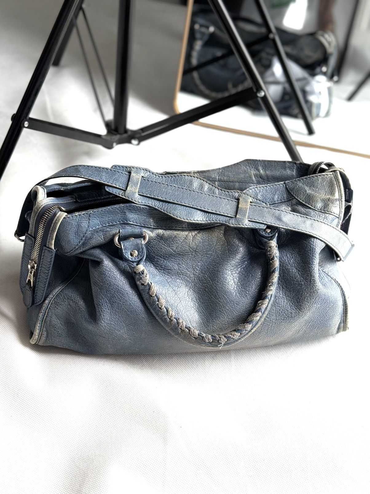 Balenciaga Vintage Balenciaga City Bag Distressed Leather Handbag Size ONE SIZE - 25 Thumbnail