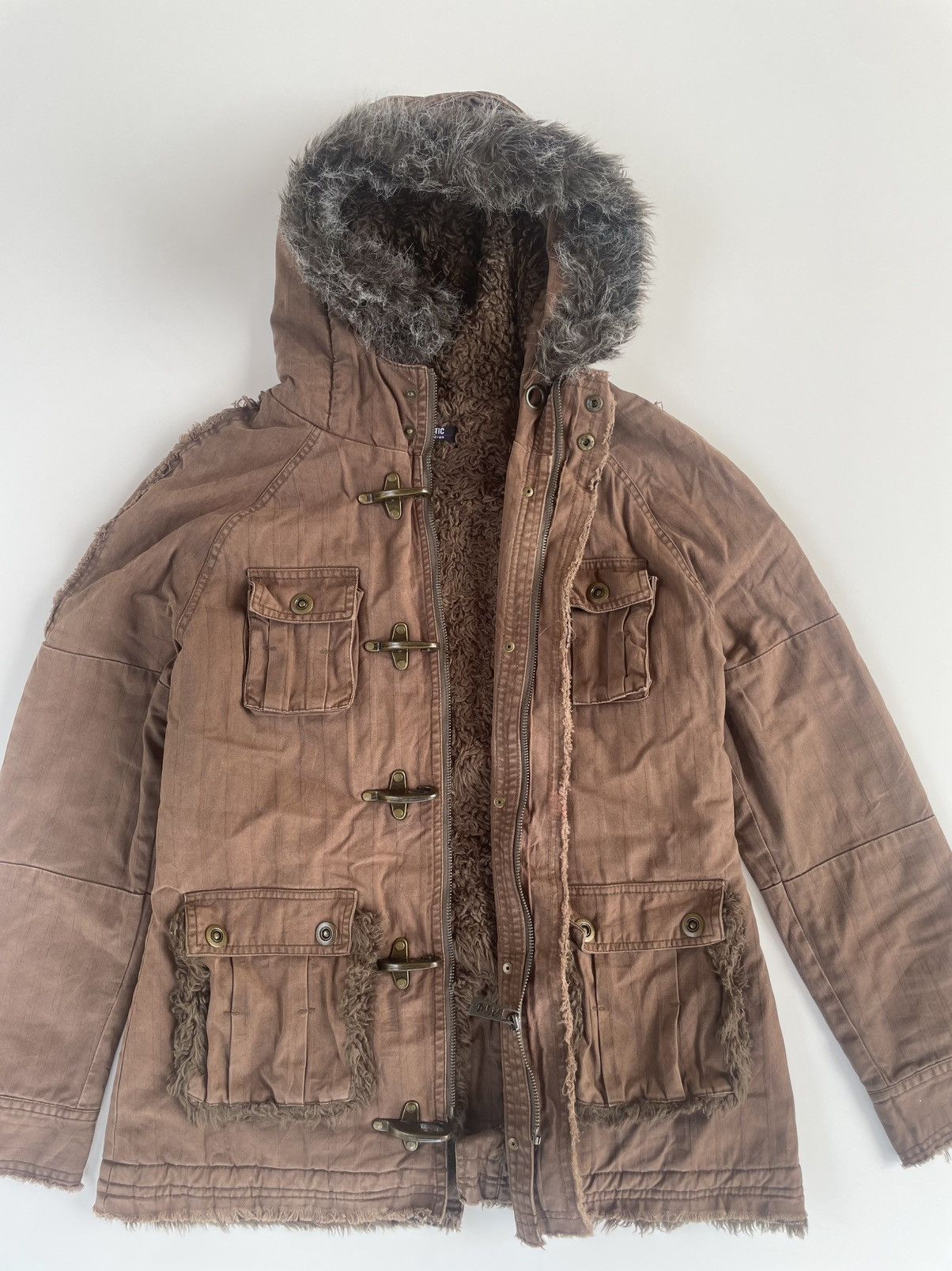 In The Attic In The Attic Hooked Fur Lined Utility Jacket Size US L / EU 52-54 / 3 - 6 Thumbnail