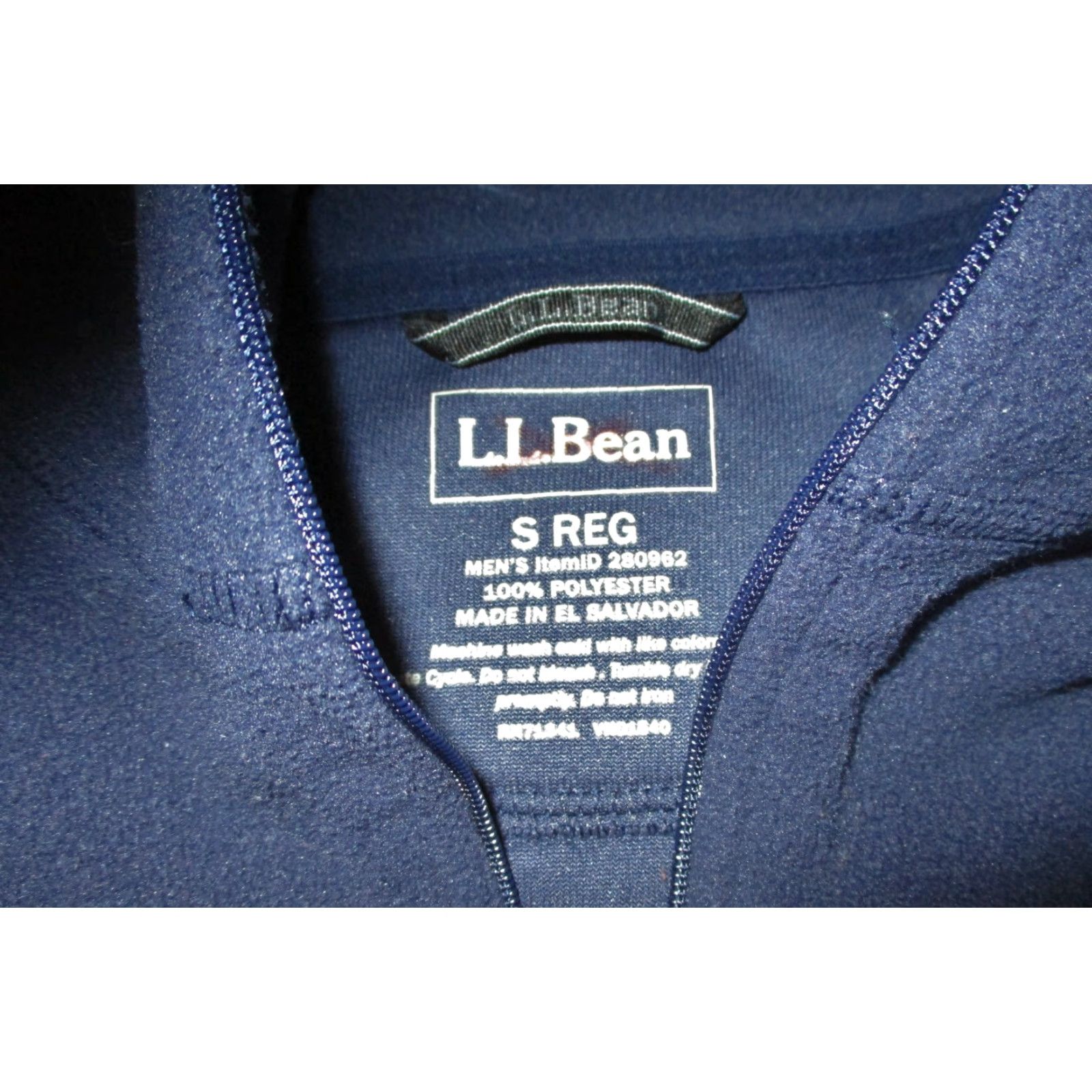 Vintage L.L. BEAN Blue Long Sleeve Fleece 1/2 Zip Jersey Size S Men's Jersey Fleece Activewear Blue 1/2 Zip L.L. Bean Mens S Long Sleeve Jersey Size US S / EU 44-46 / 1 - 6 Thumbnail