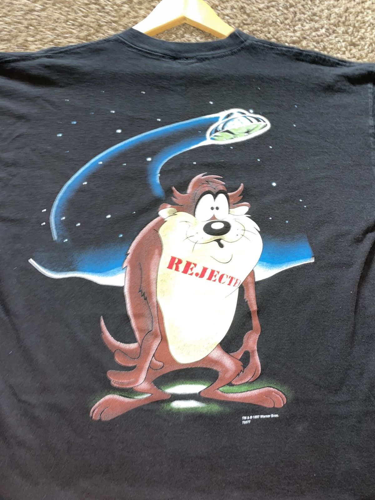 Other Vintage Looney Tunes Taz AOP T-Shirt Size US L / EU 52-54 / 3 - 7 Thumbnail