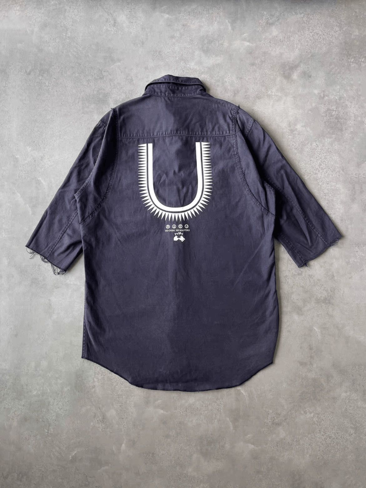 Undercover Sz 1 Undercover Giz Distressed Shirt-2508 Size US S / EU 44-46 / 1 - 1 Thumbnail