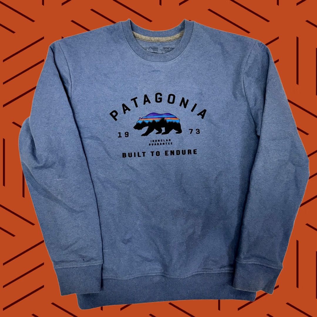Patagonia VINTAGE Patagonia Uprisal Crew Sweatshirt XS Blue? Size US XS / EU 42 / 0 - 1 Thumbnail