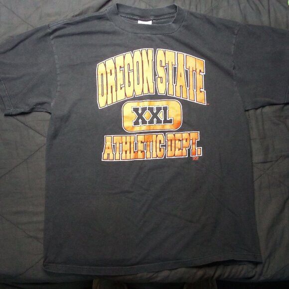 NCAA × Vintage Vintage Oregon State Beavers XXL Athl. Department T-Shirt Size US XL / EU 56 / 4 - 2 Thumbnail
