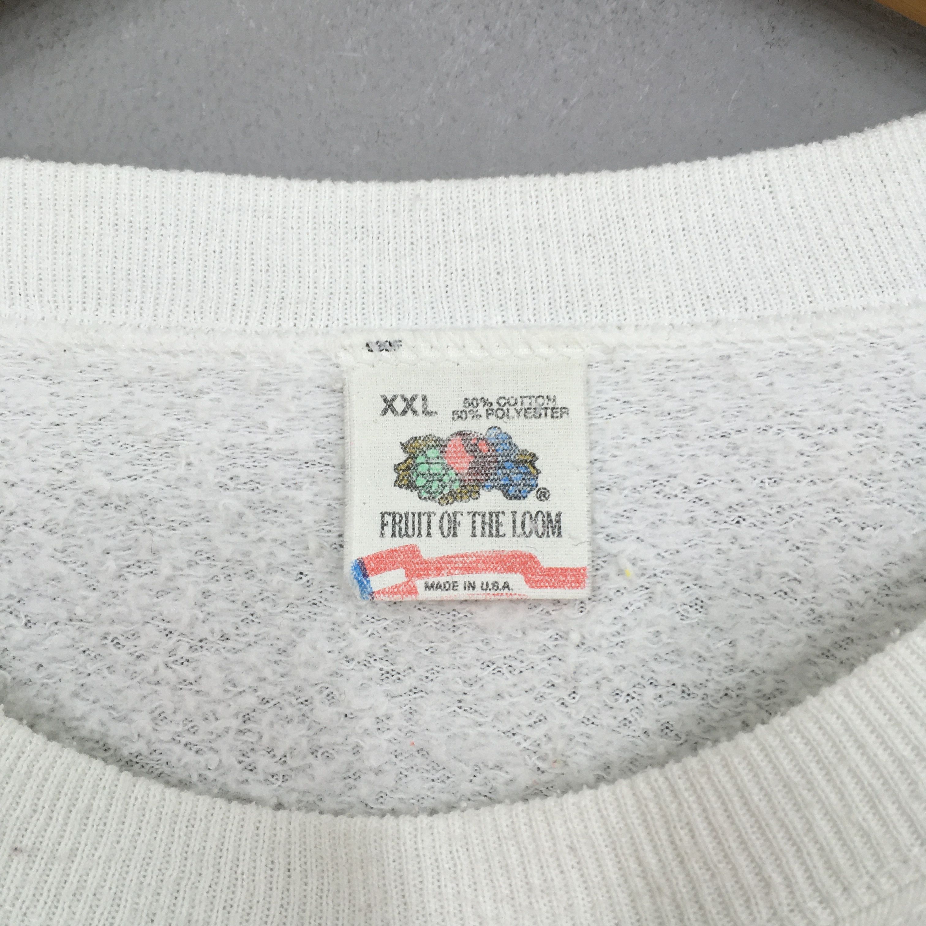 Vintage Vintage 90s Desert Storm White Sweatshirt XXLarge Size US XXL / EU 58 / 5 - 3 Thumbnail