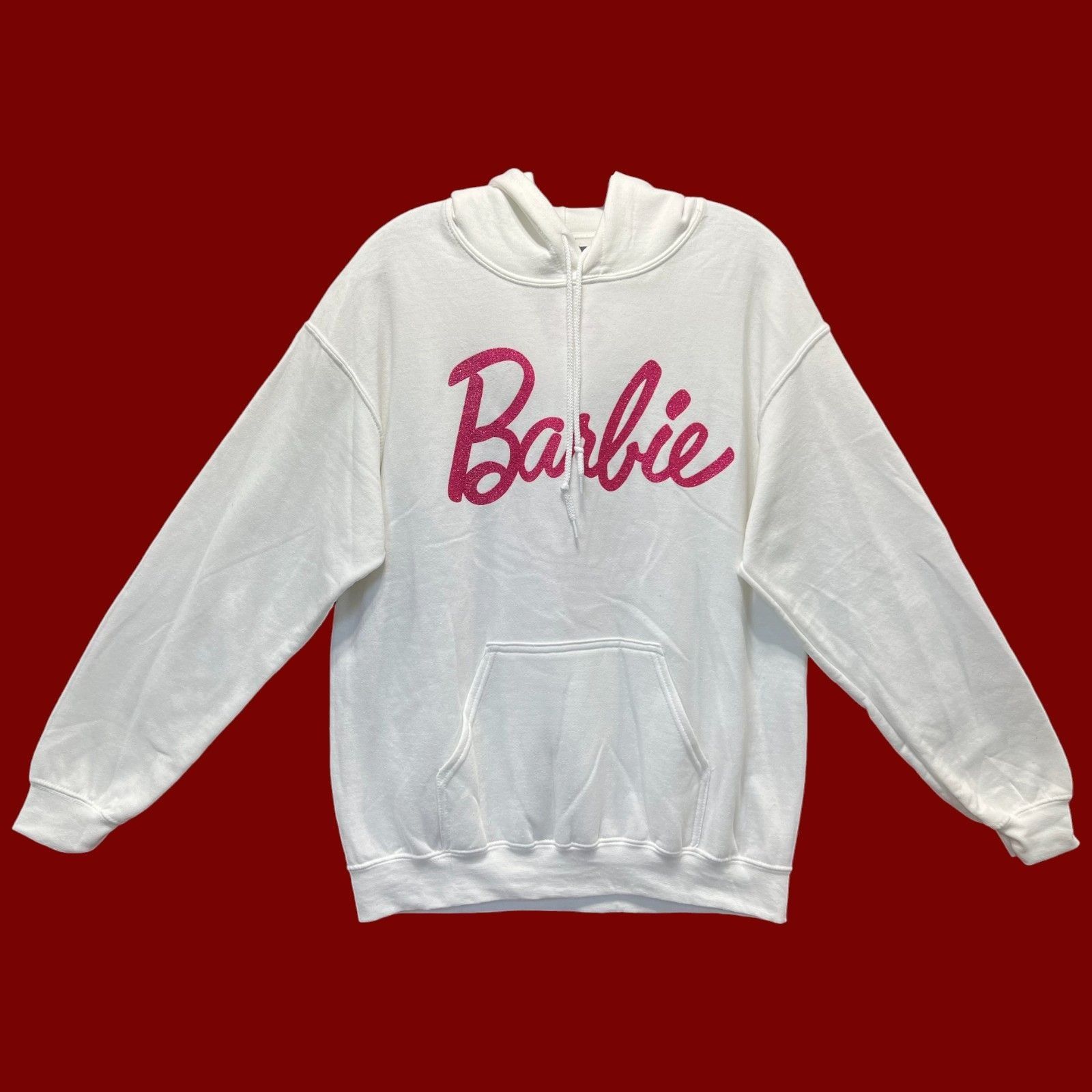 Other Mattel - Barbie - Women's Long Sleeve Hooded Sweater Shirt - Size M / US 6-8 / IT 42-44 - 1 Thumbnail